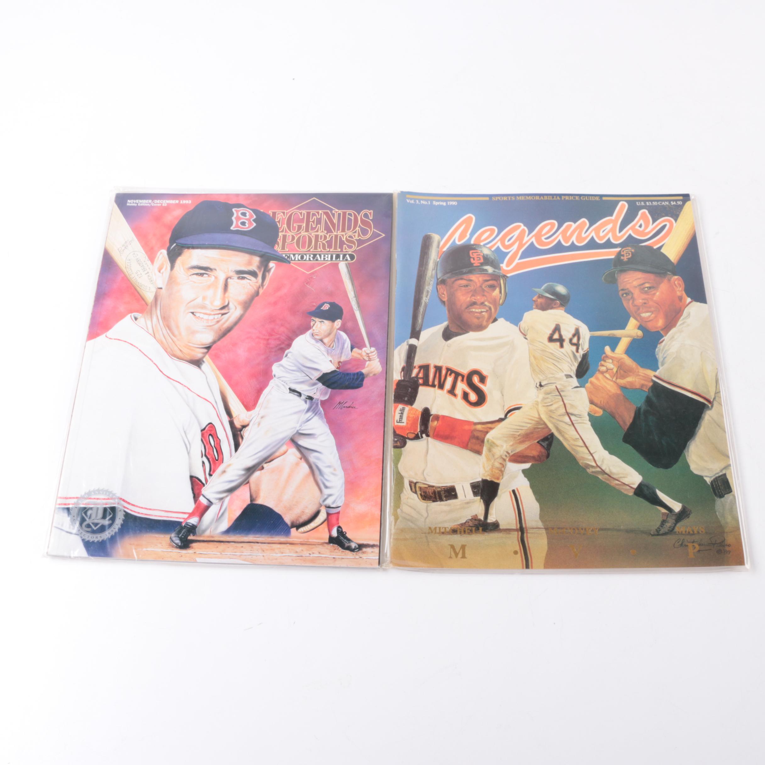 1990s "Legends" Sports Magazines