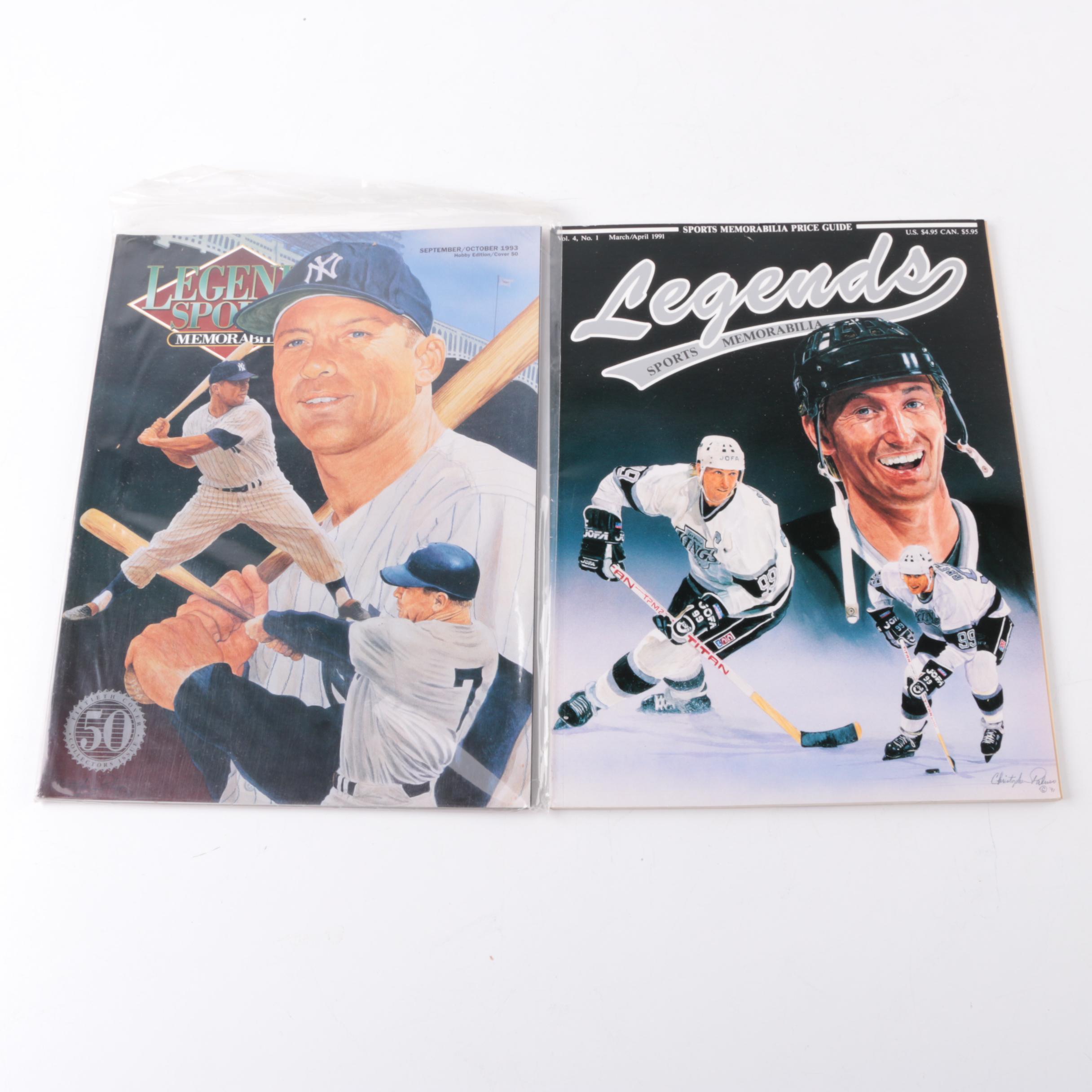 1990s "Legends" Sports Magazines