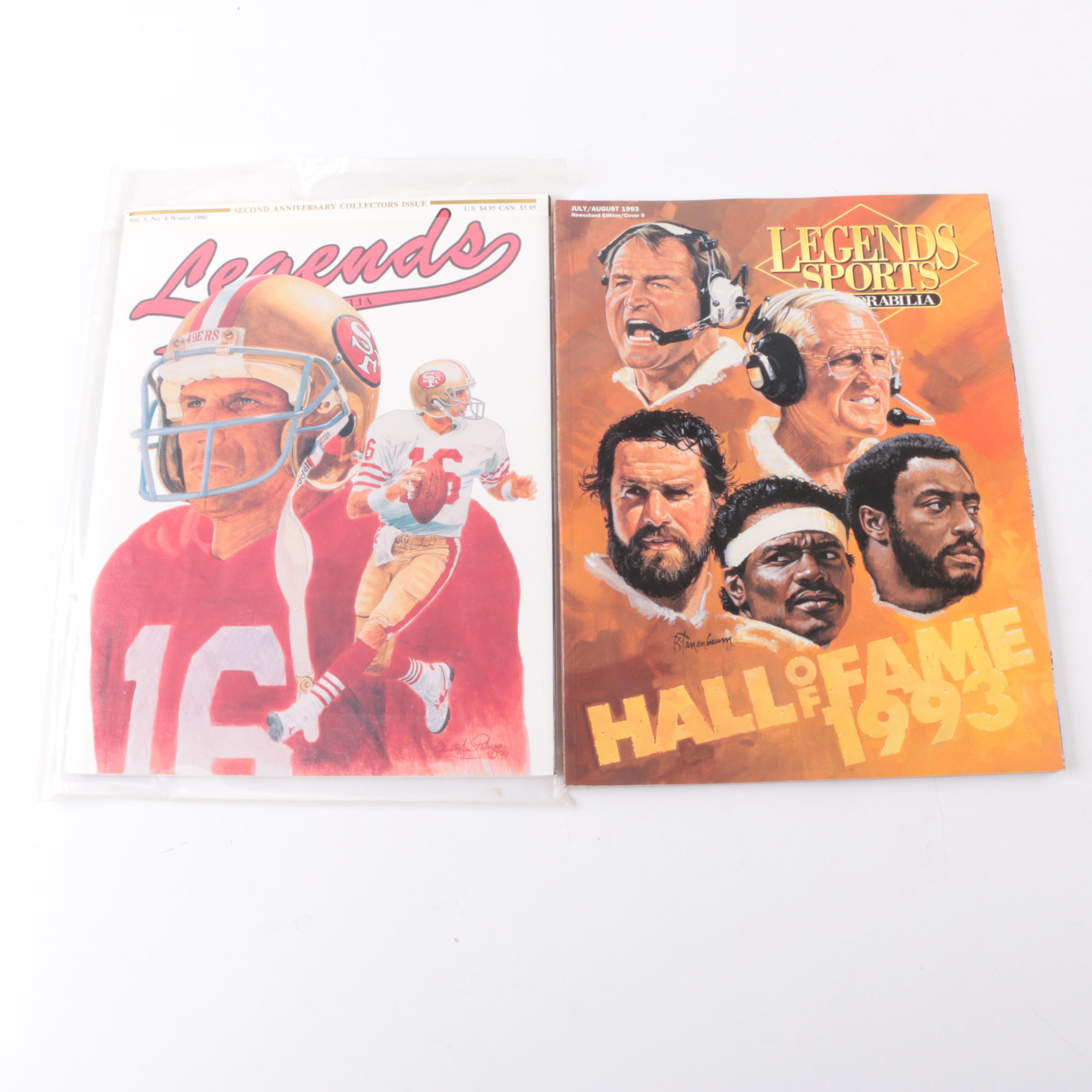 1990s "Legends" Sports Magazines