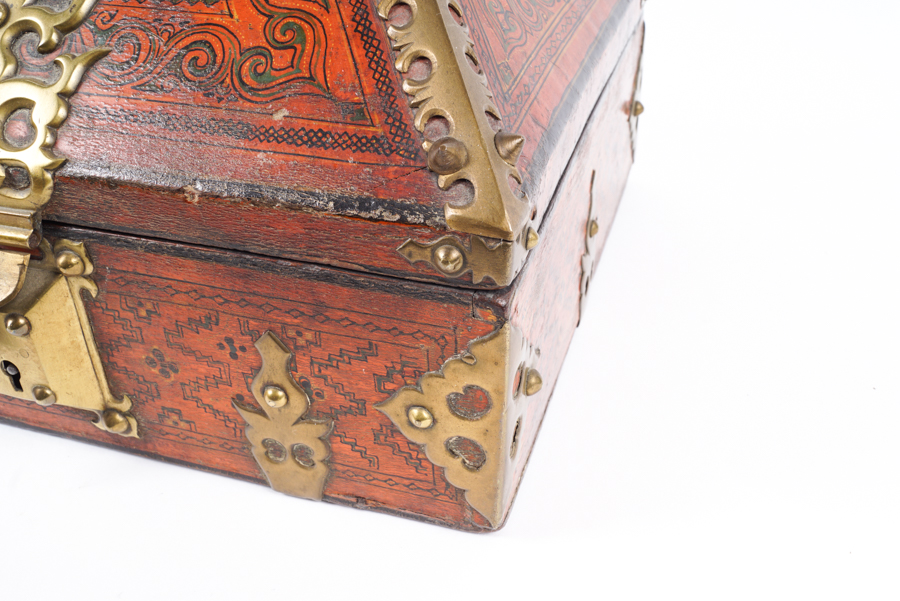 Antique Indian Nettur Petti Dowry Box