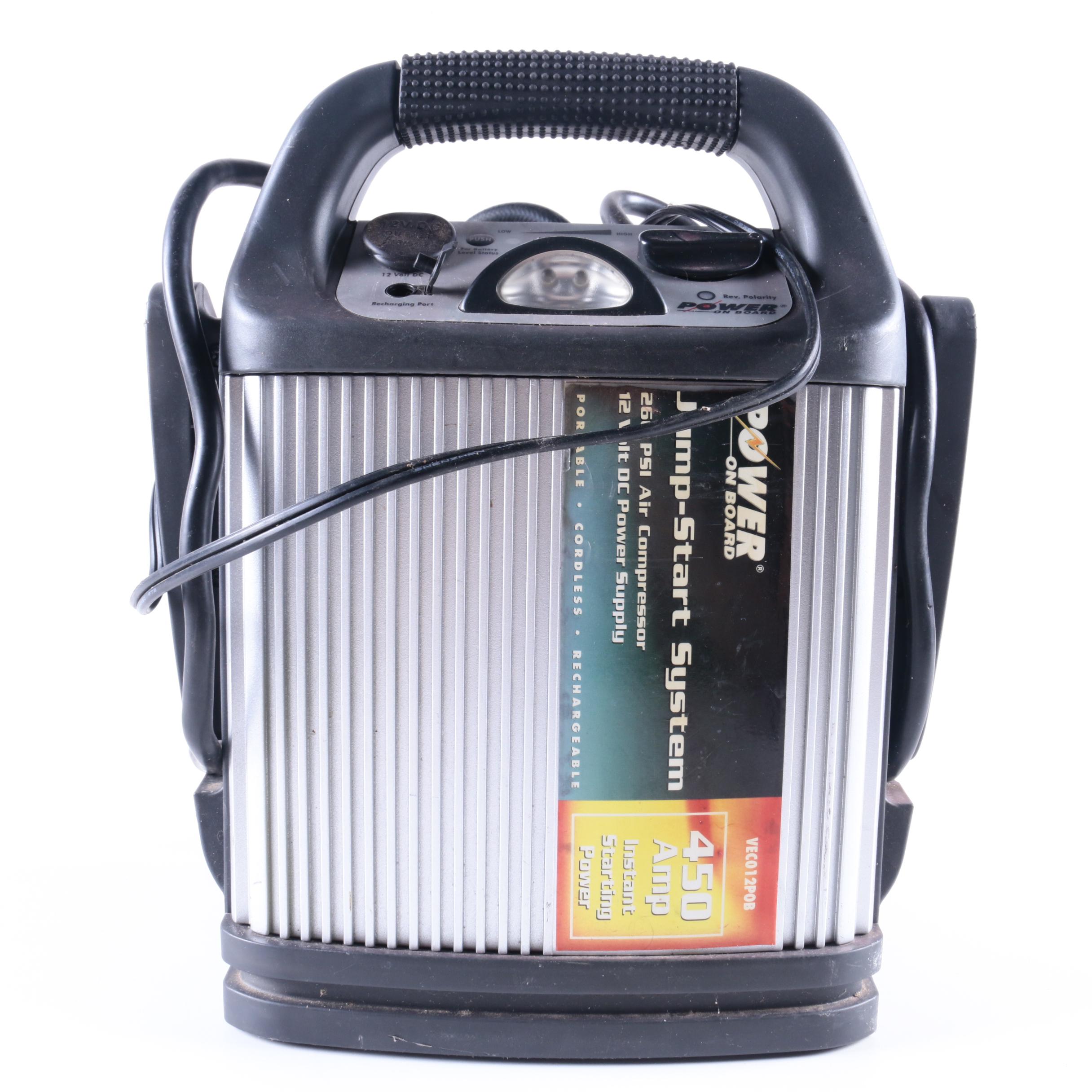 Power On Board Jump Start System