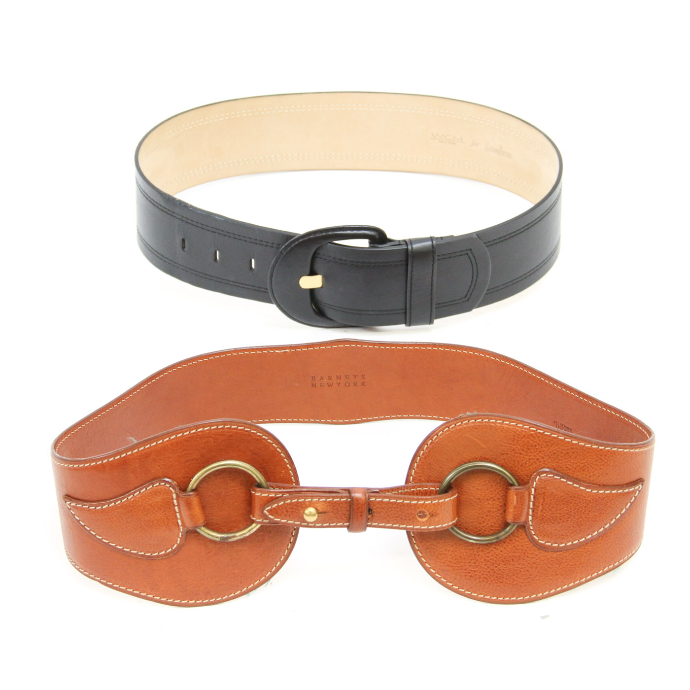 Barneys New York and WCM Neiman Marcus Women's Leather Belts