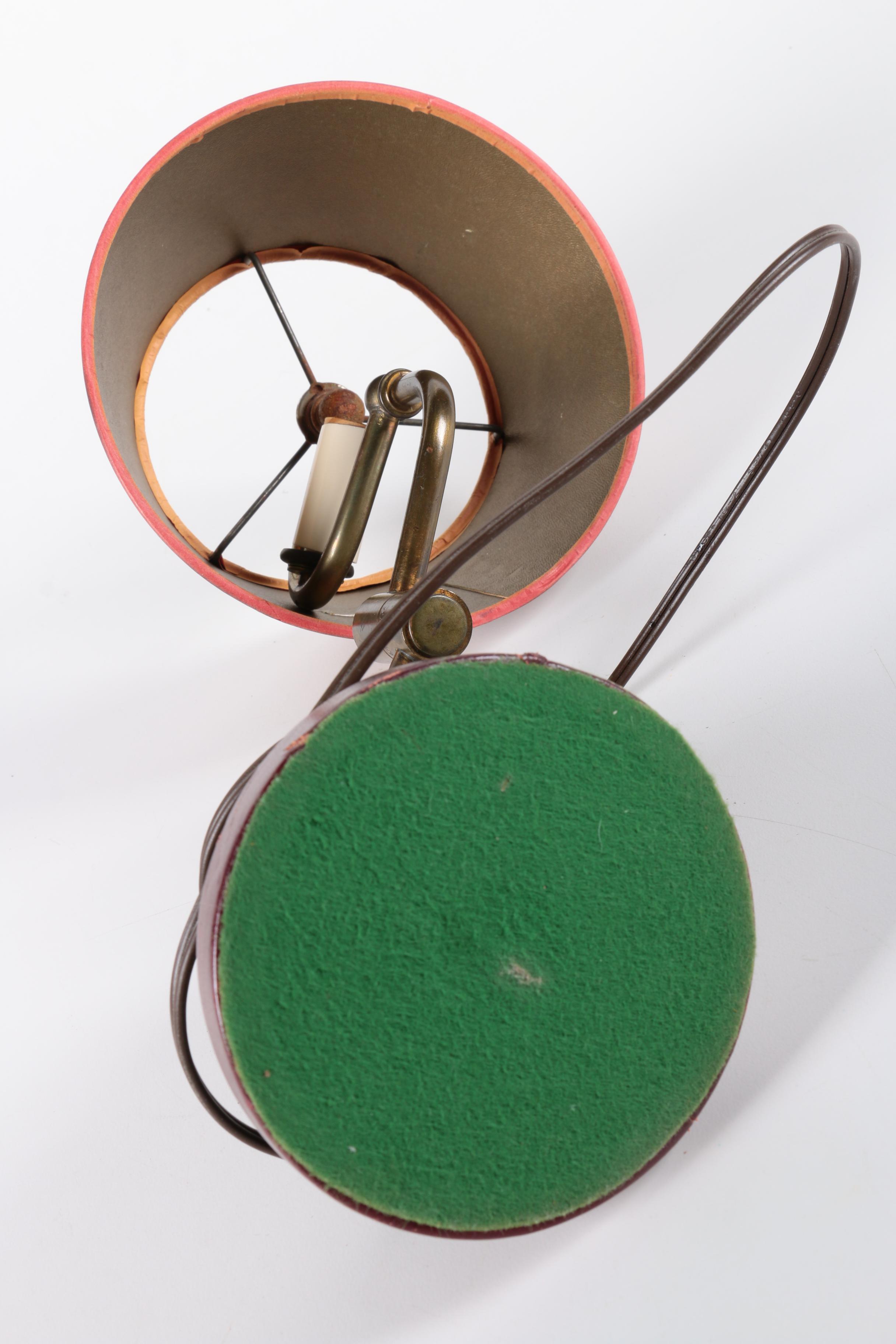 Mid Century Style Brass Table Lamp