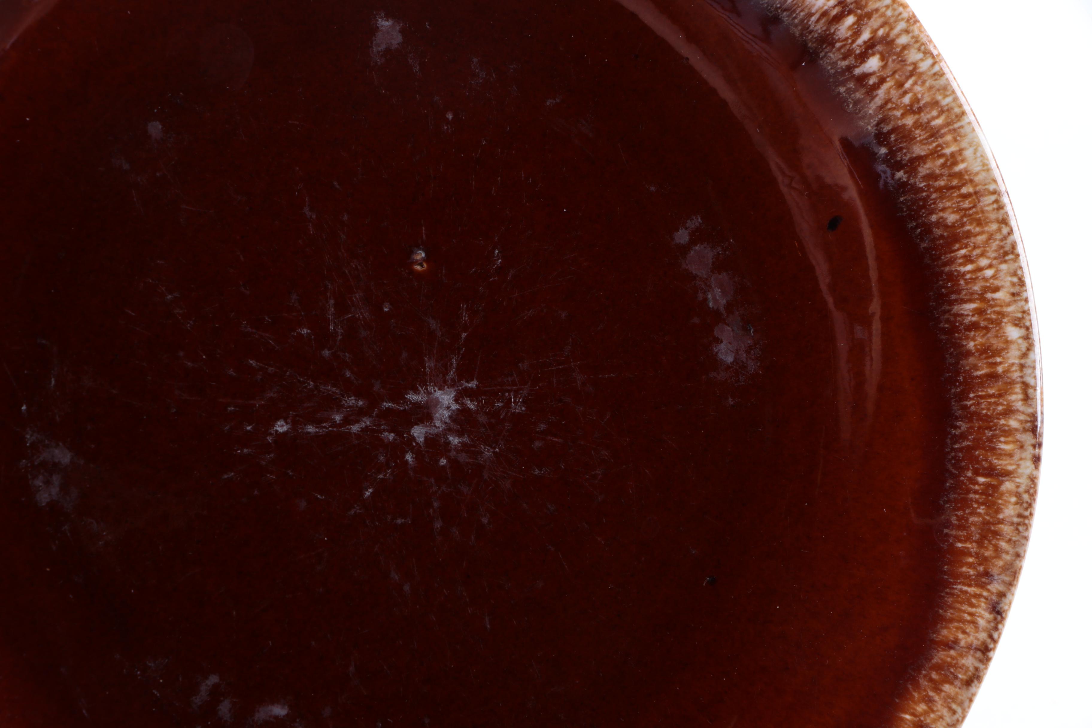 Hull "Brown Drip" Serving Dishes