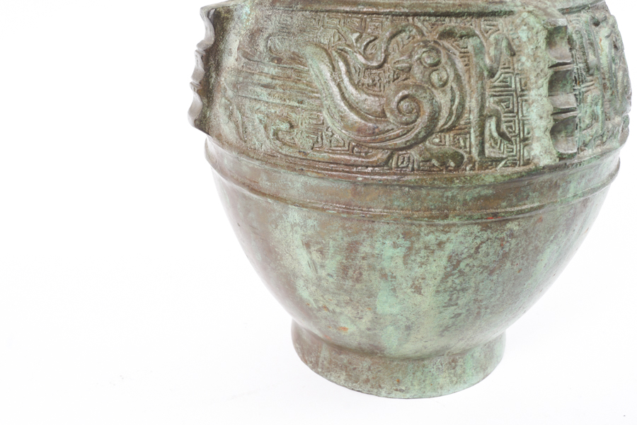 Archaistic Chinese Bronze Vessel