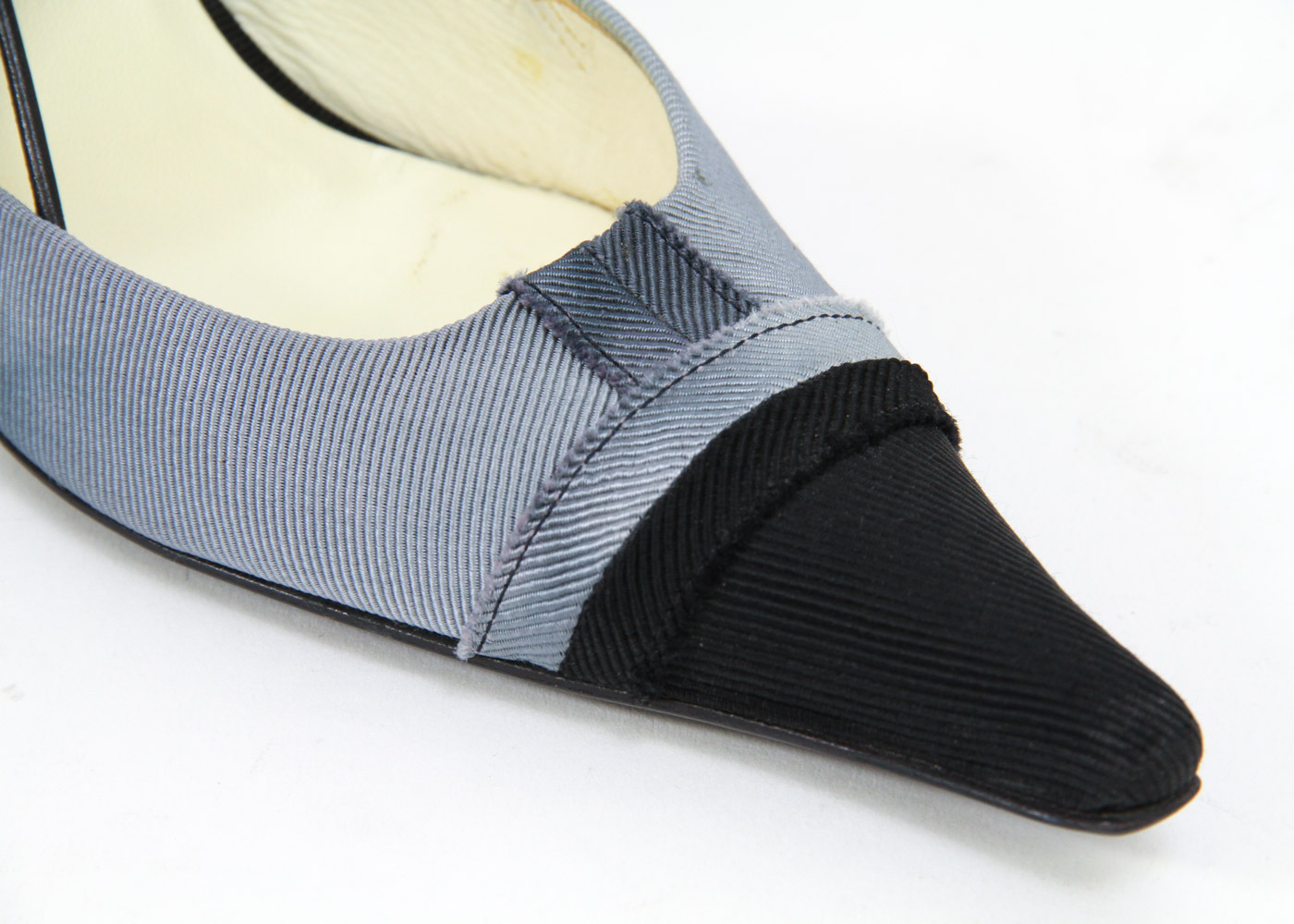 Prada Pointed Toe Slingback Heels