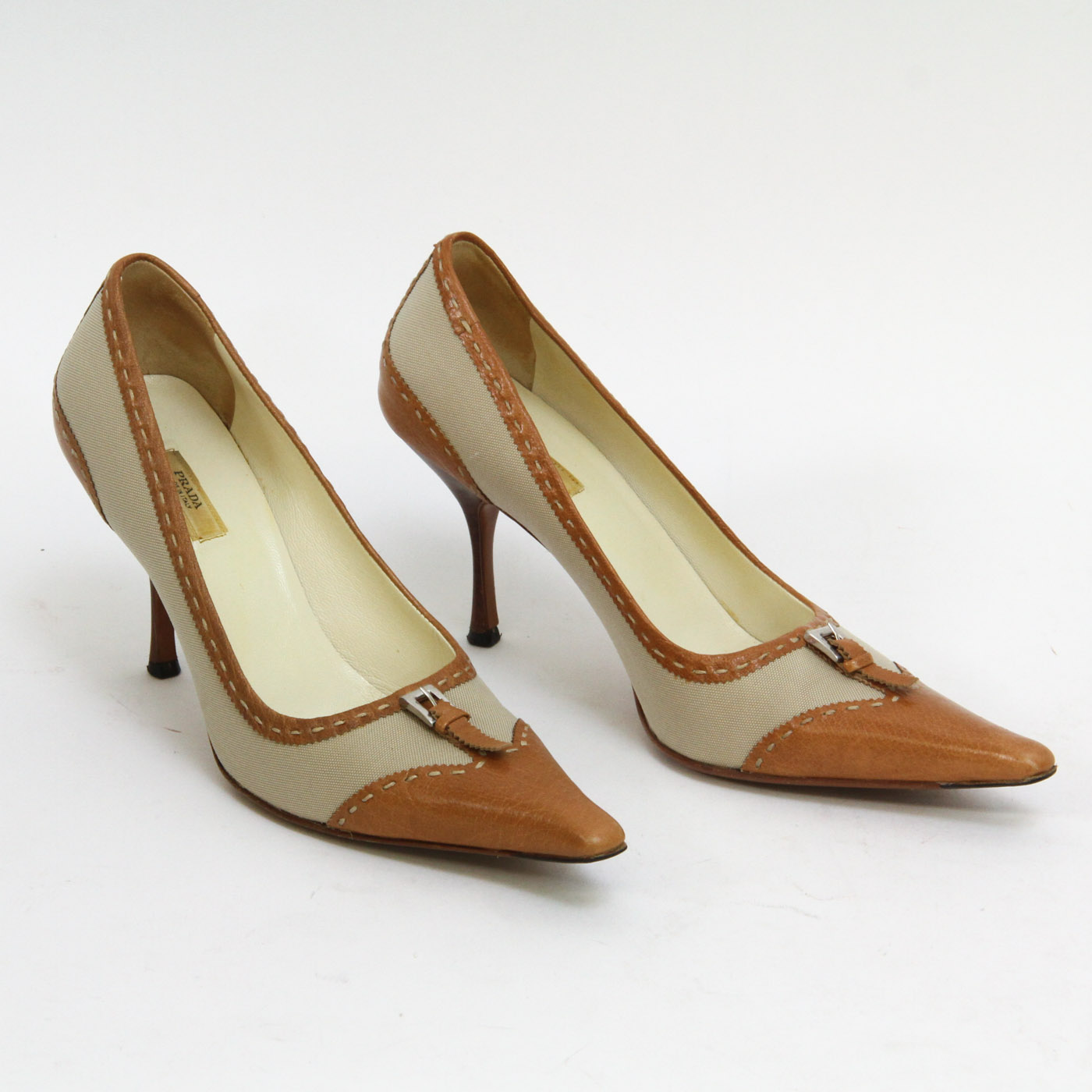 Prada Two Tone Pumps