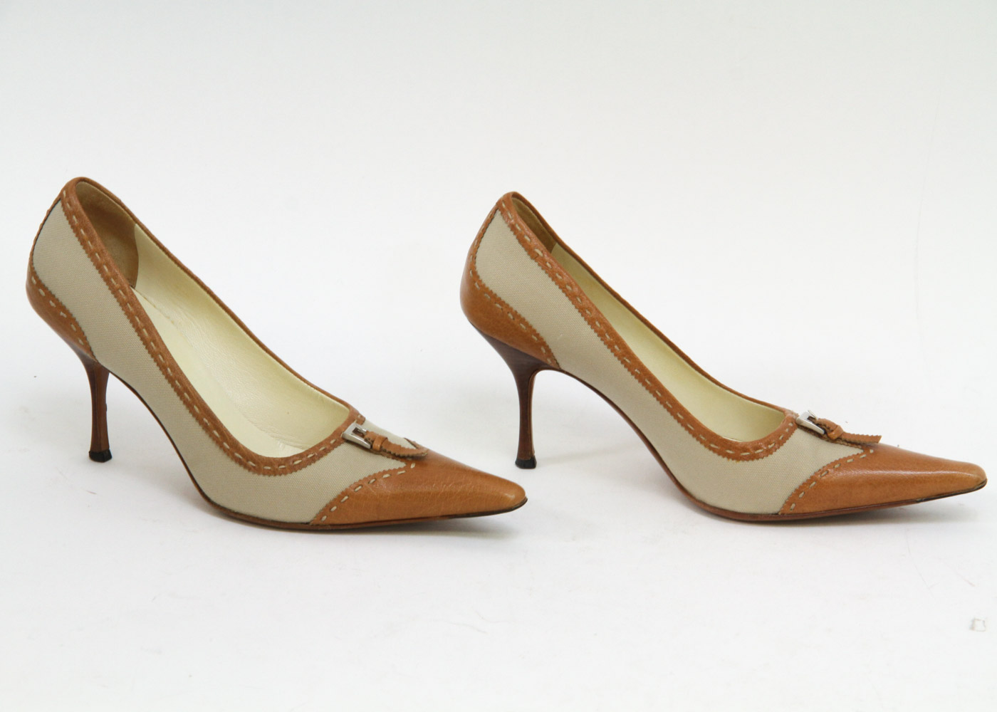Prada Two Tone Pumps