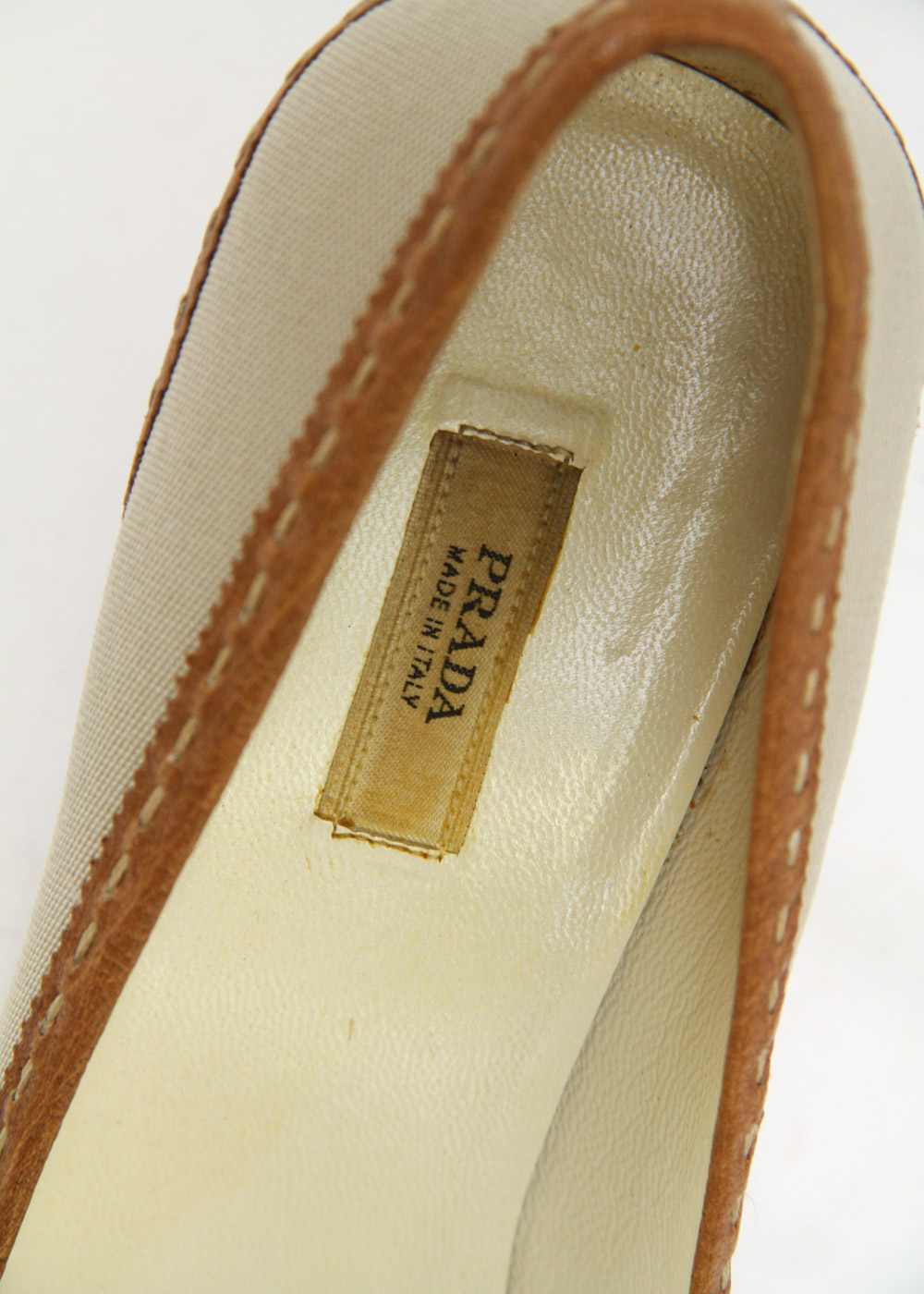 Prada Two Tone Pumps