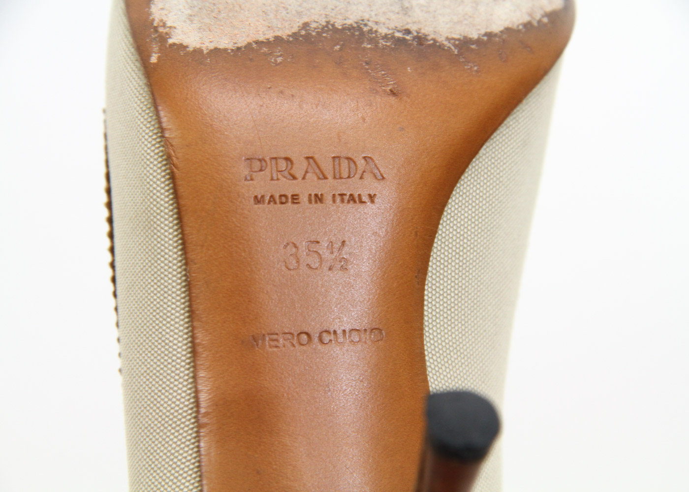 Prada Two Tone Pumps
