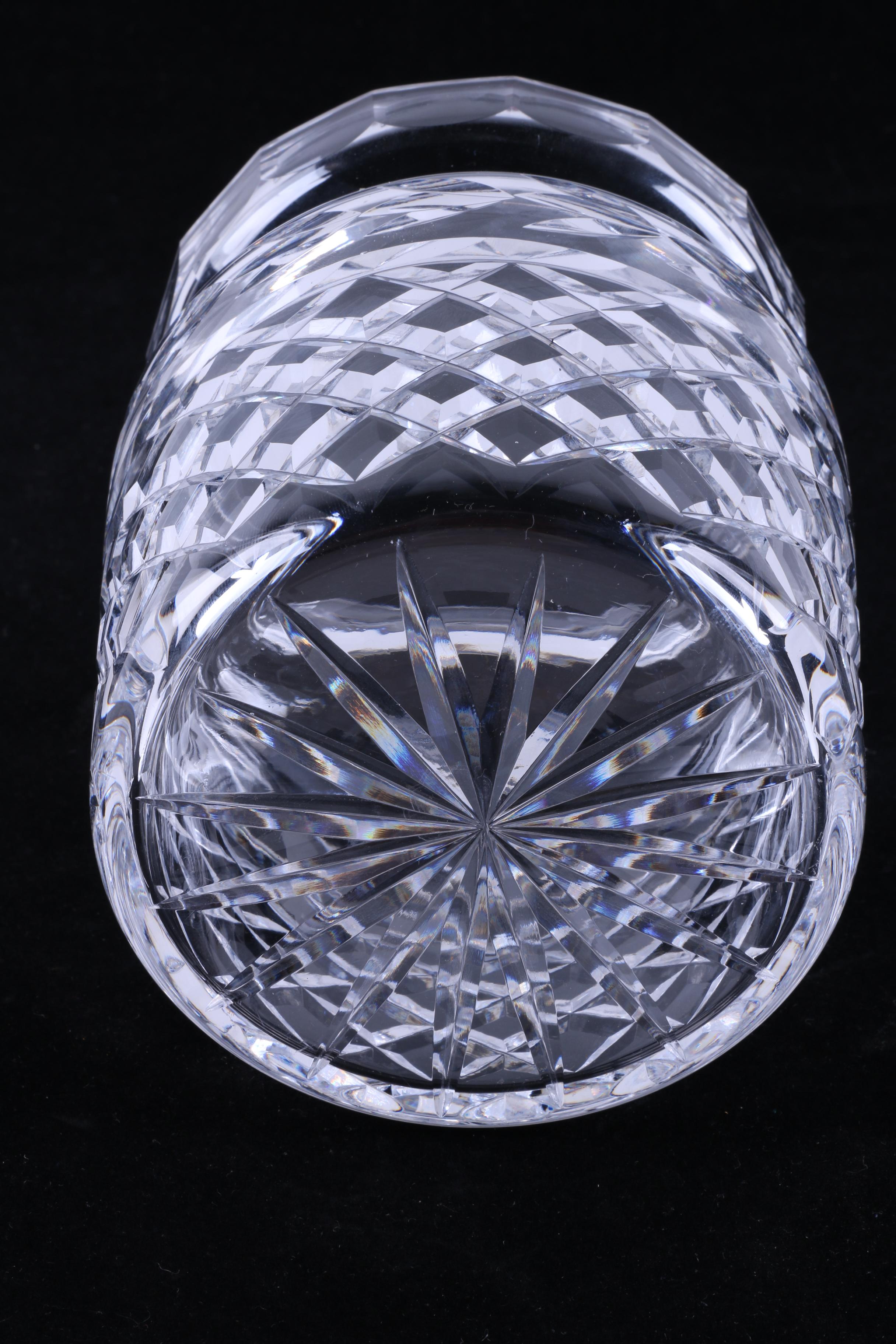 Waterford Crystal "Glandore" Biscuit Barrel