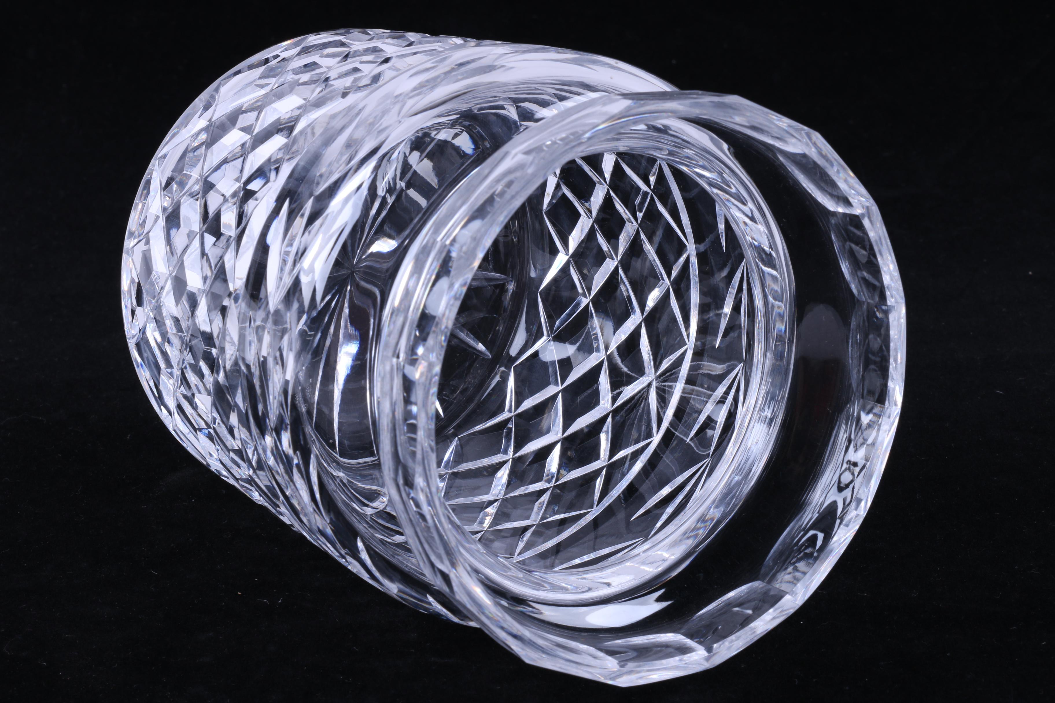 Waterford Crystal "Glandore" Biscuit Barrel