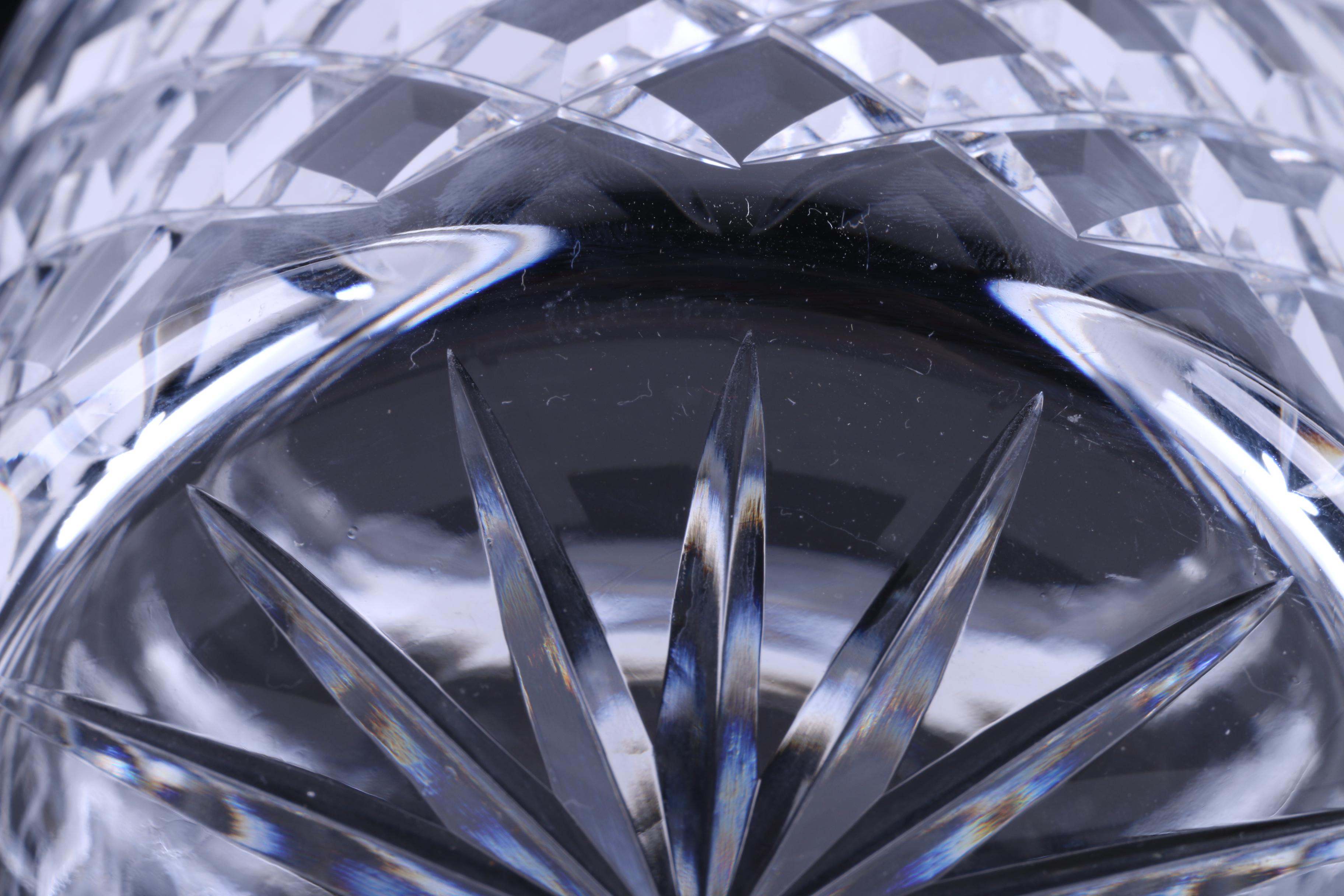 Waterford Crystal "Glandore" Biscuit Barrel