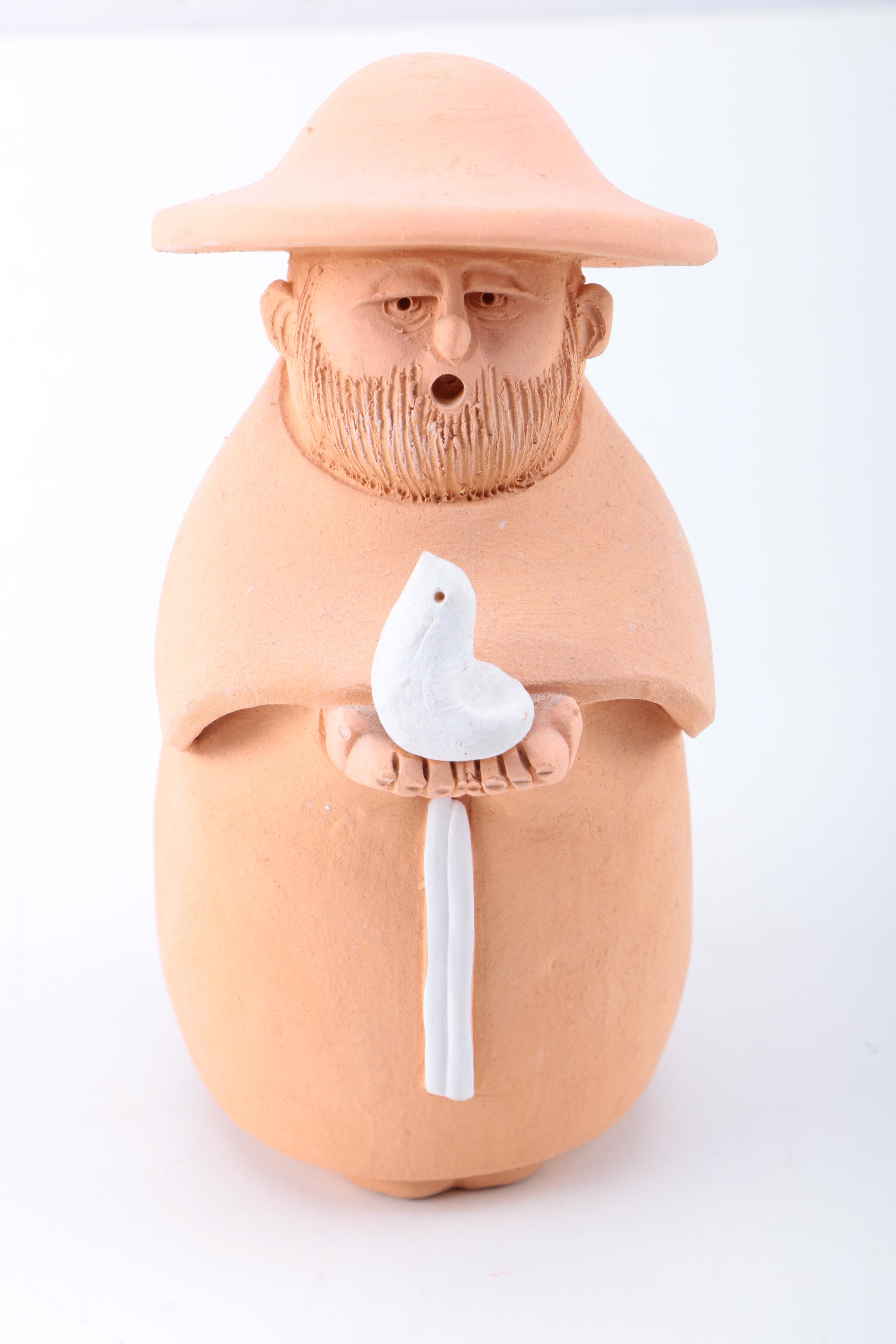 Assortment of Chilean Earthenware Figurines