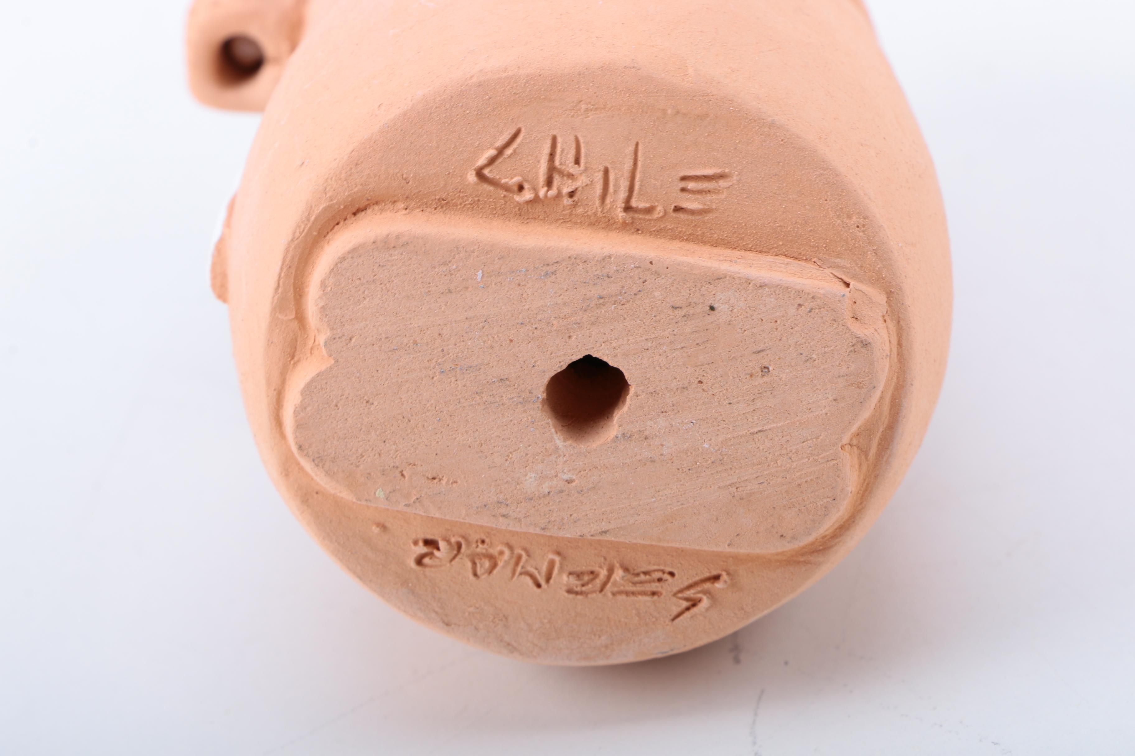 Assortment of Chilean Earthenware Figurines