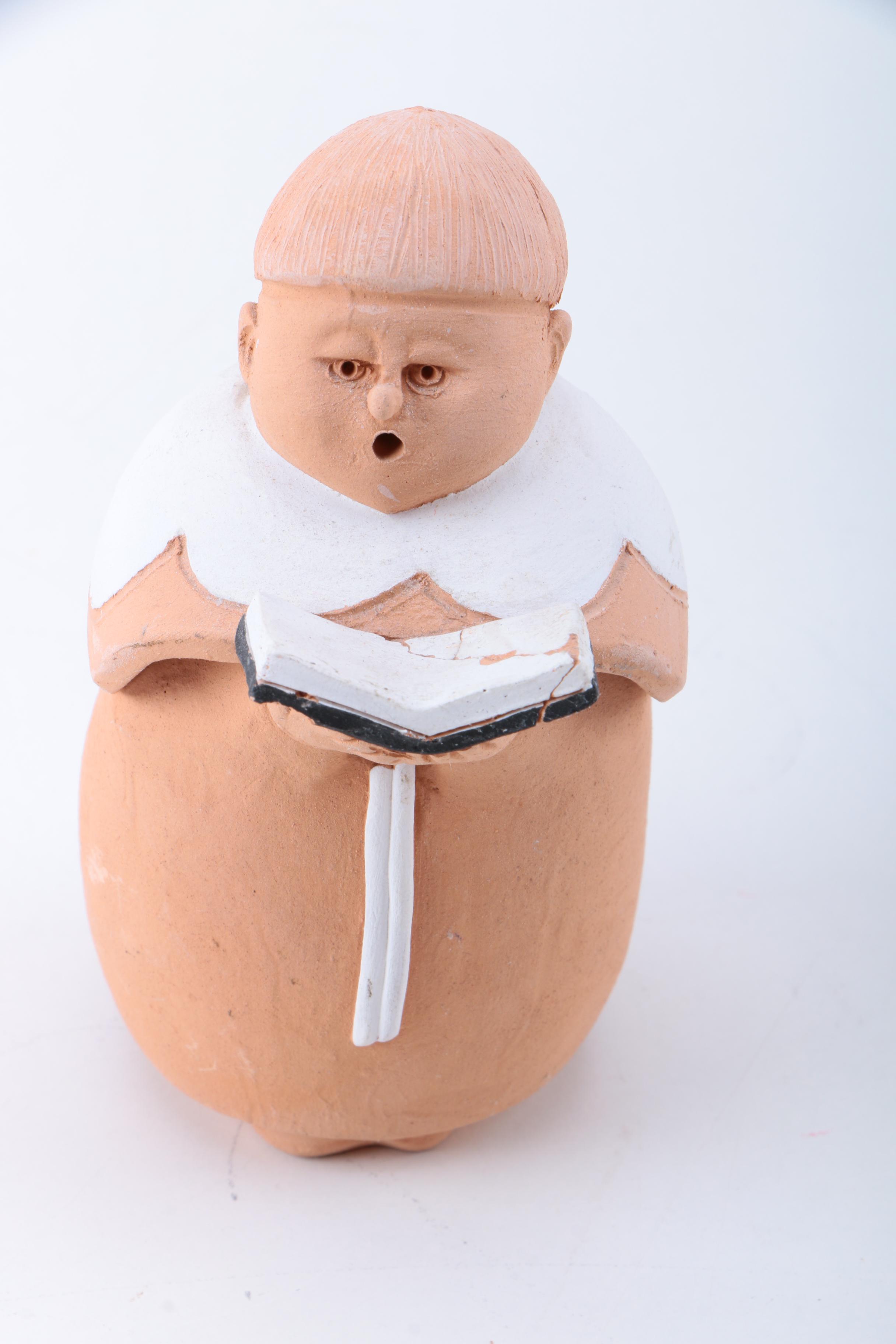 Assortment of Chilean Earthenware Figurines