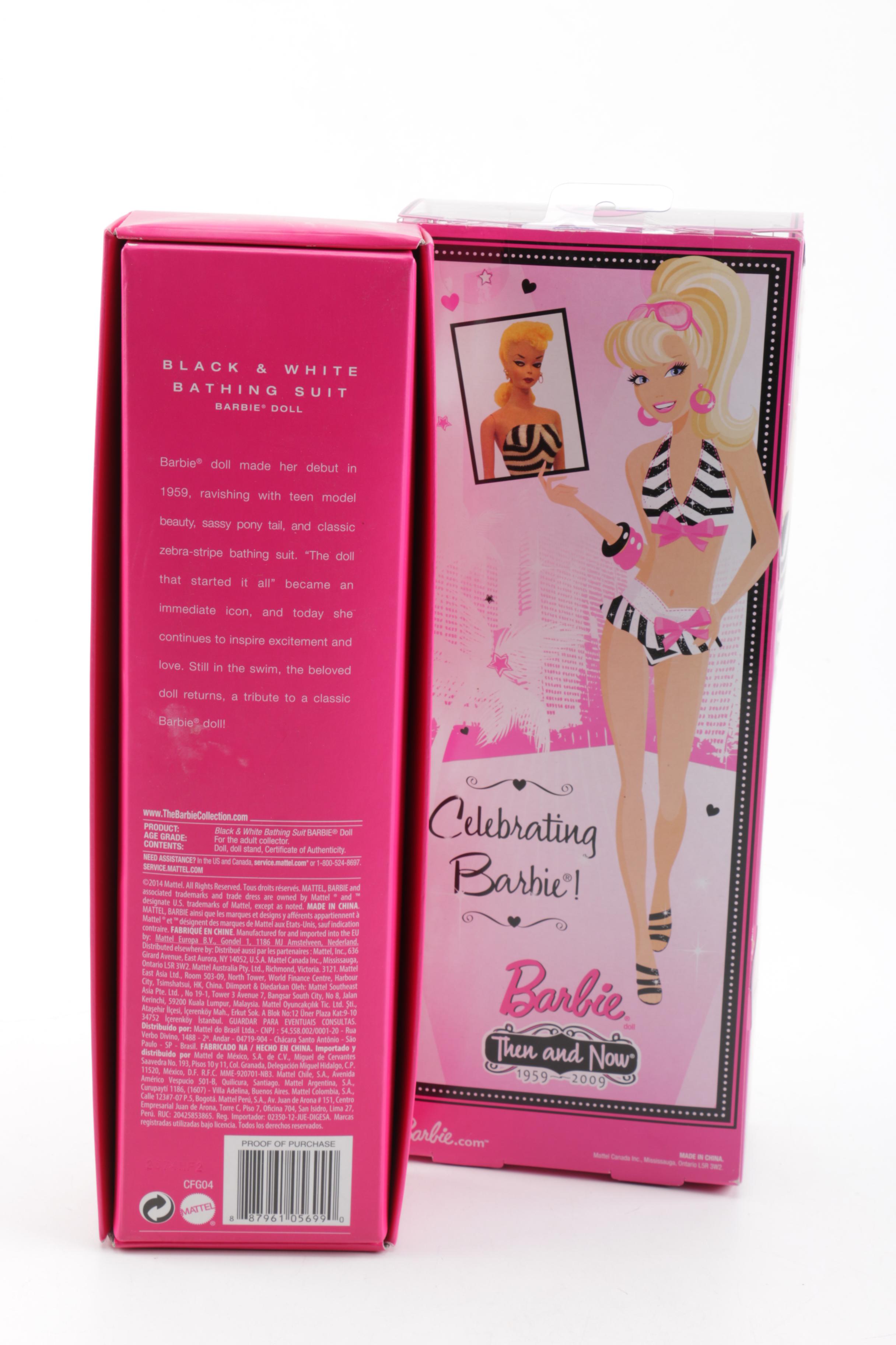 Collection of Barbie Dolls