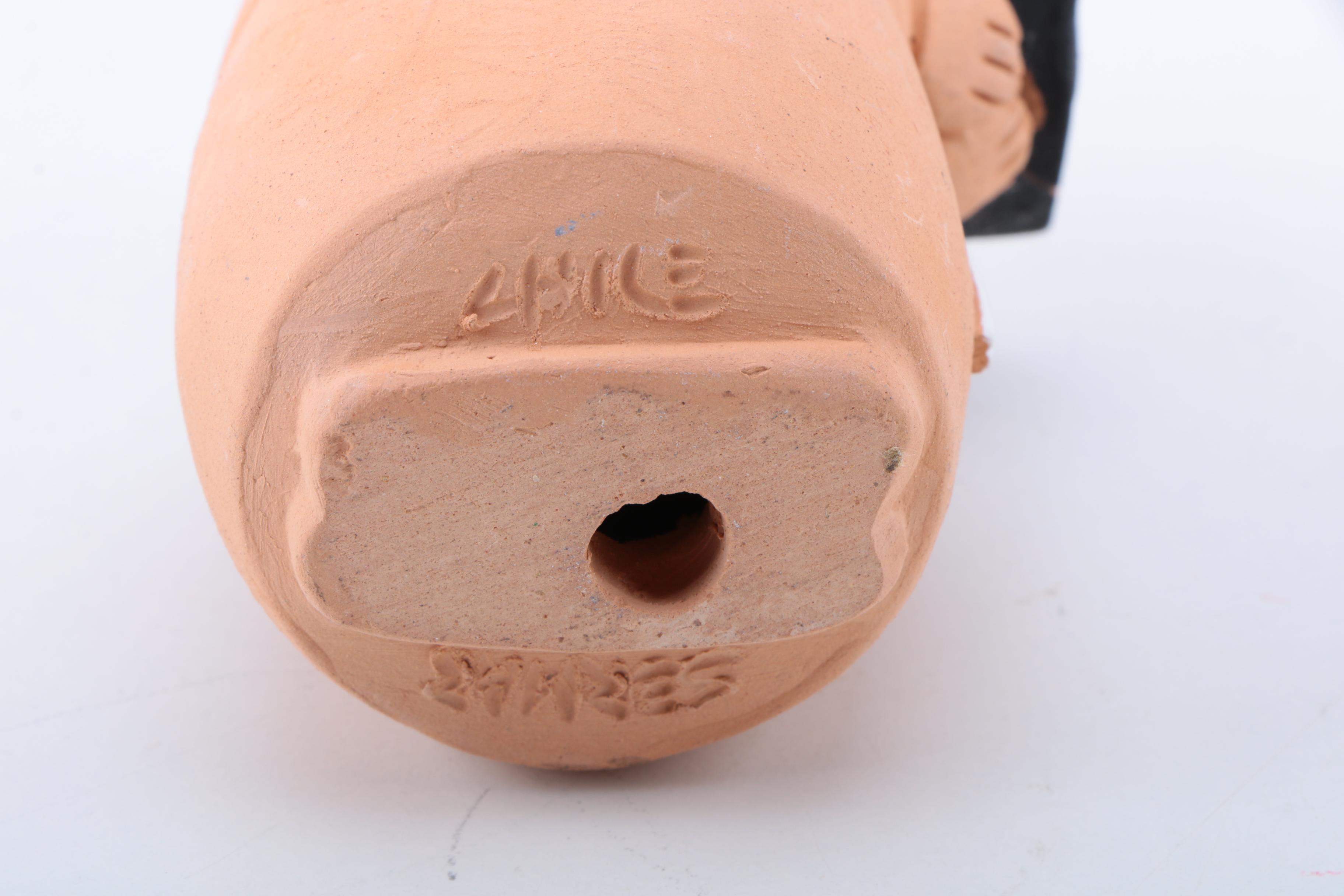 Assortment of Chilean Earthenware Figurines