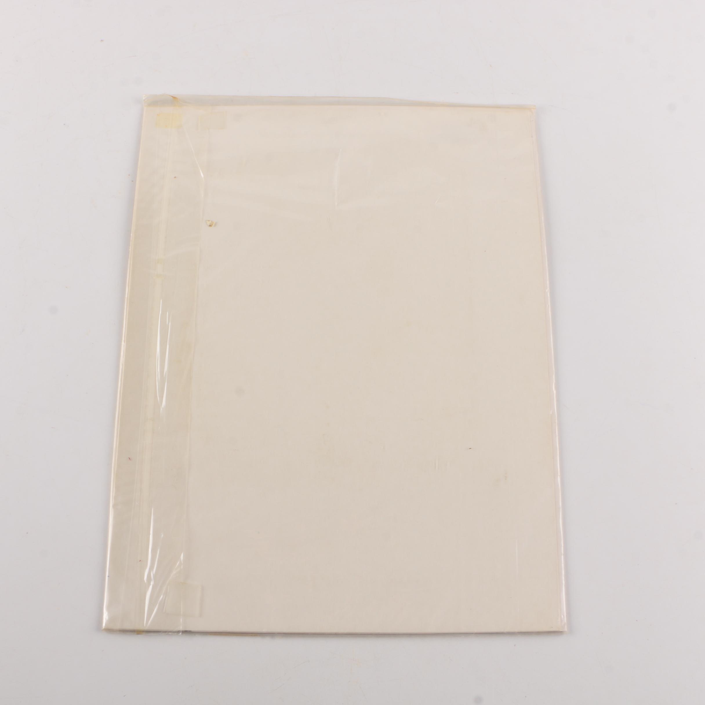 Rudy Vallée Check with Fascimile Signed Photo