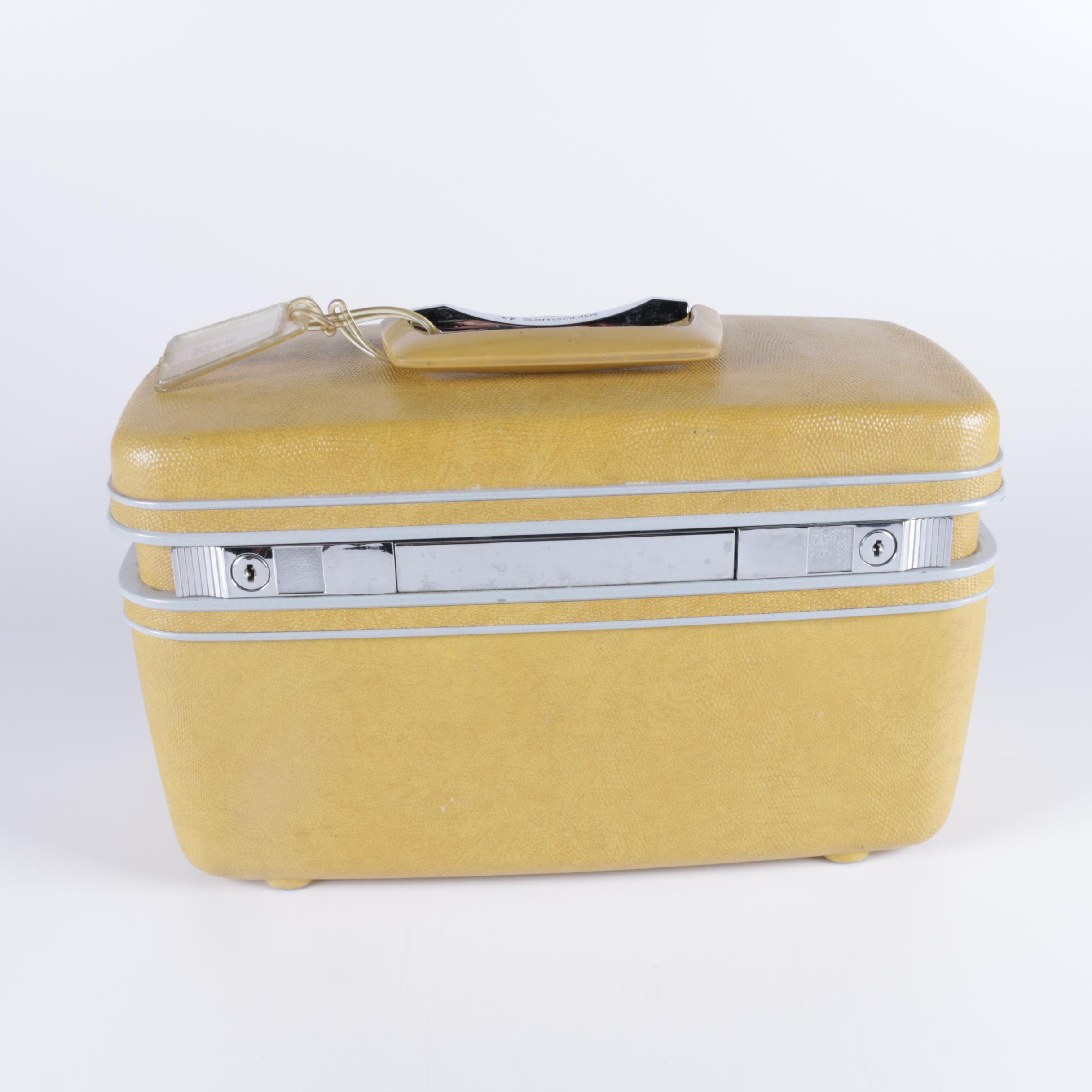 Vintage Samsonite "Silhouette" Cosmetic Travel Case