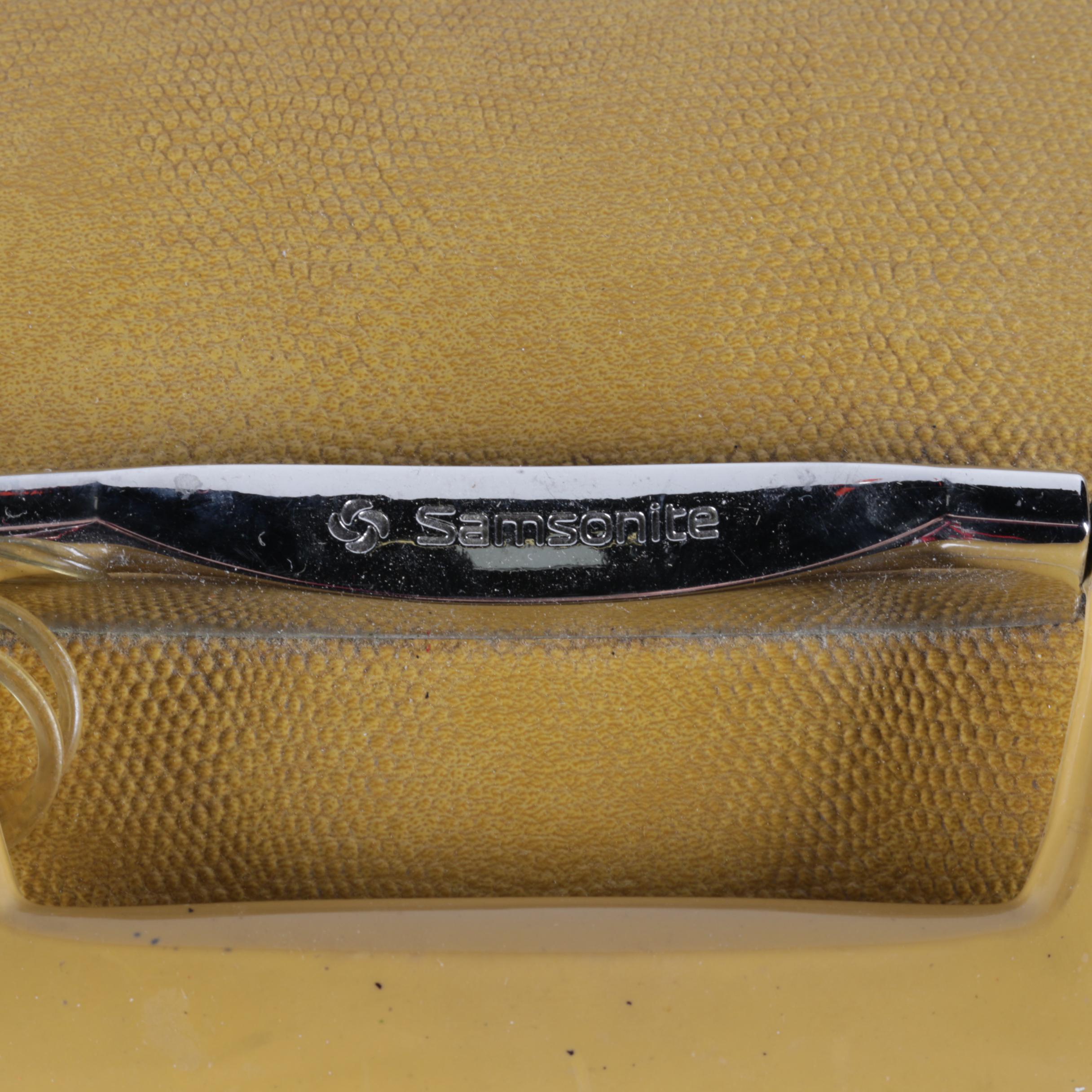 Vintage Samsonite "Silhouette" Cosmetic Travel Case