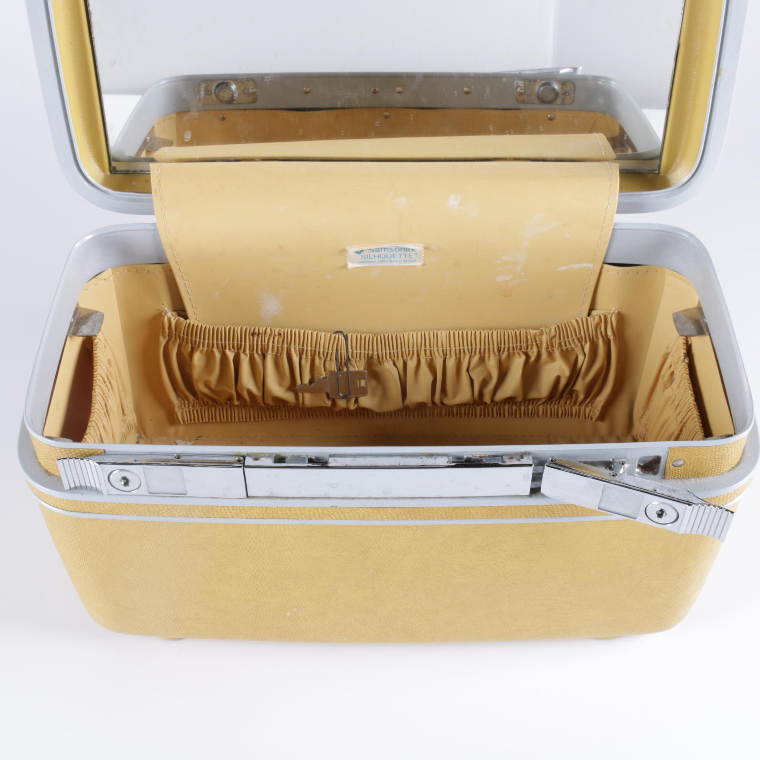 Vintage Samsonite "Silhouette" Cosmetic Travel Case