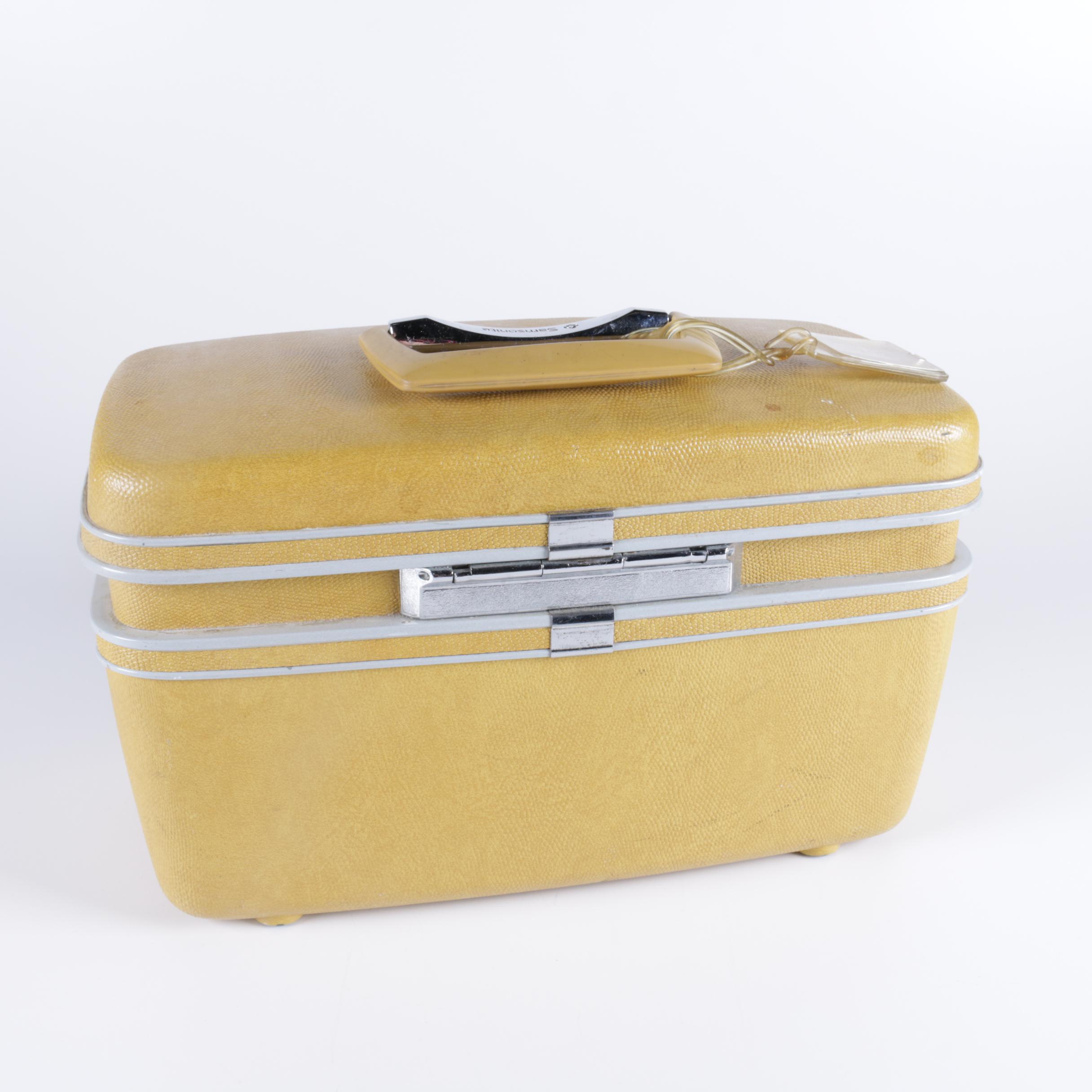 Vintage Samsonite "Silhouette" Cosmetic Travel Case
