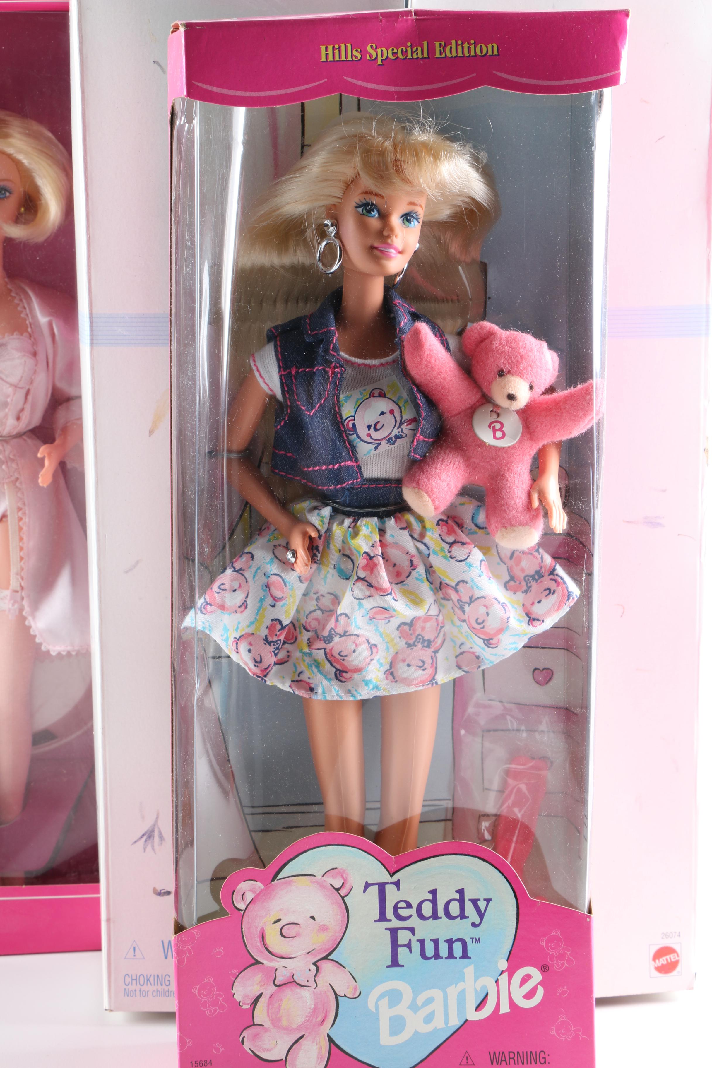 Collection of Barbie Dolls