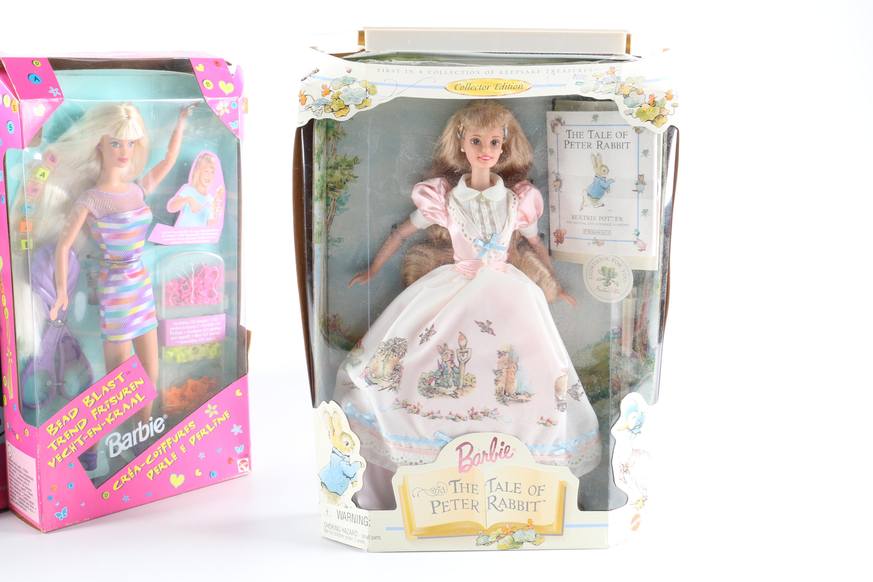 Collection of Barbie Dolls