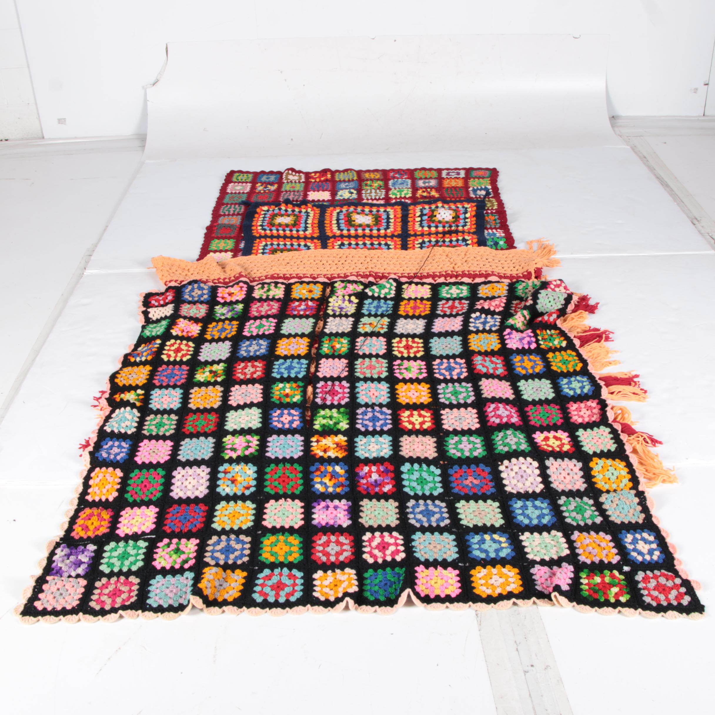 Hand Crocheted Afghan Collection