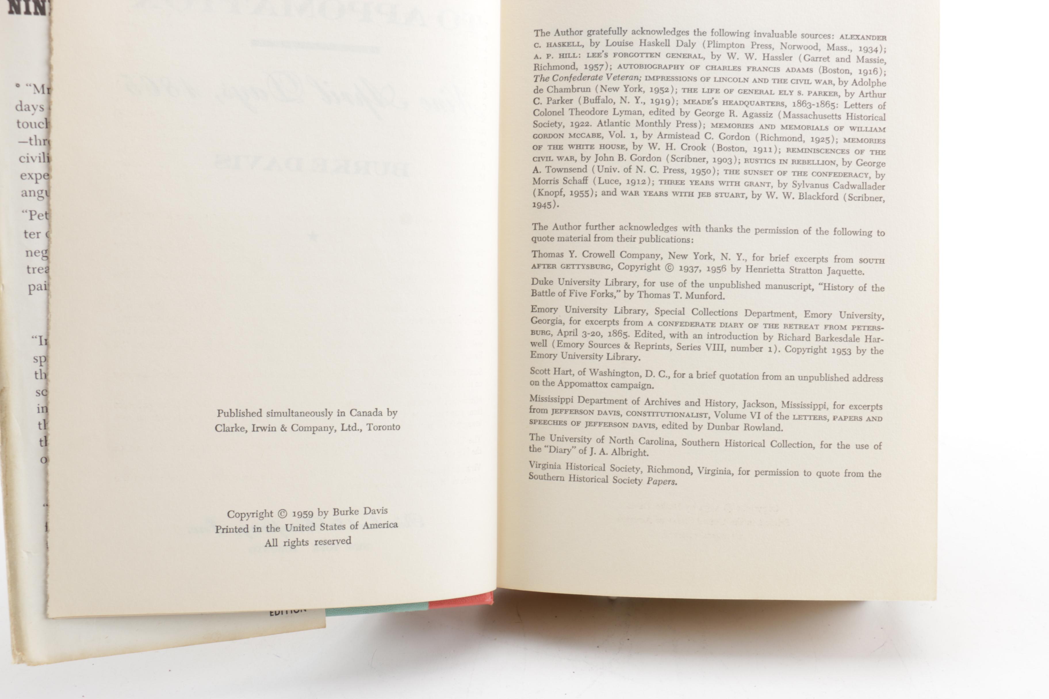 Assorted Vintage Hardcover Books