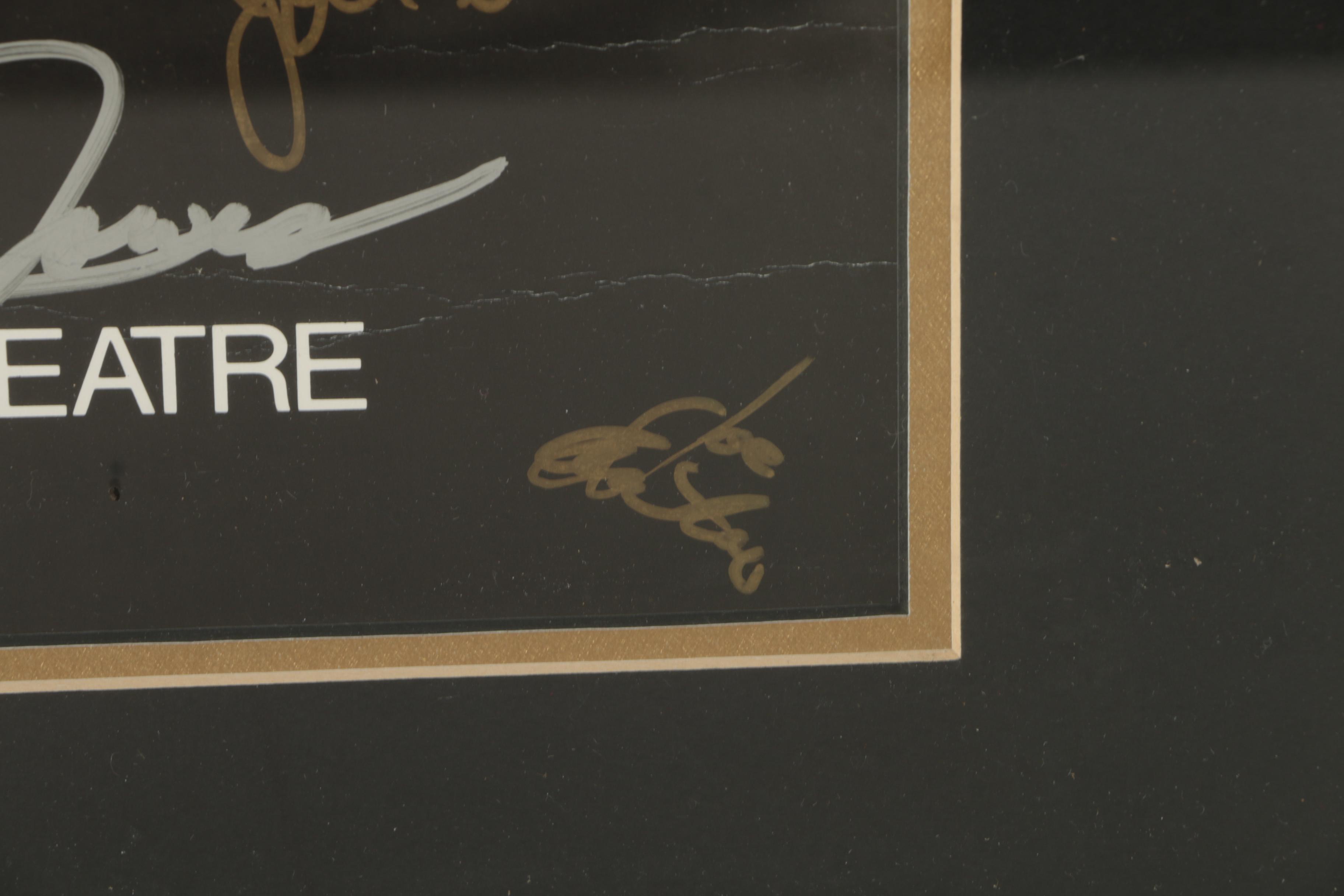 Cast Signed Offset Lithograph on Paper Poster for "Cats"