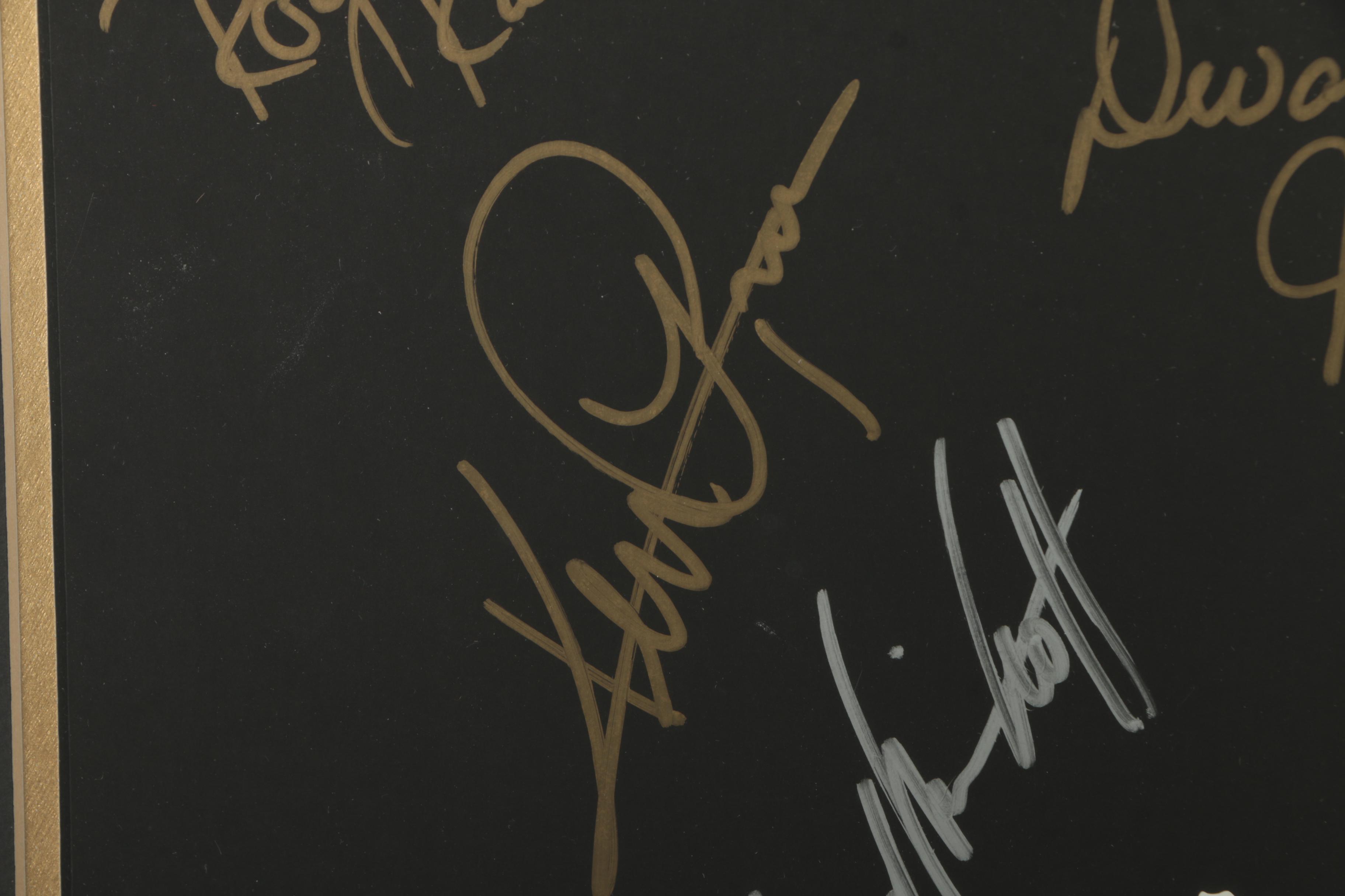 Cast Signed Offset Lithograph on Paper Poster for "Cats"