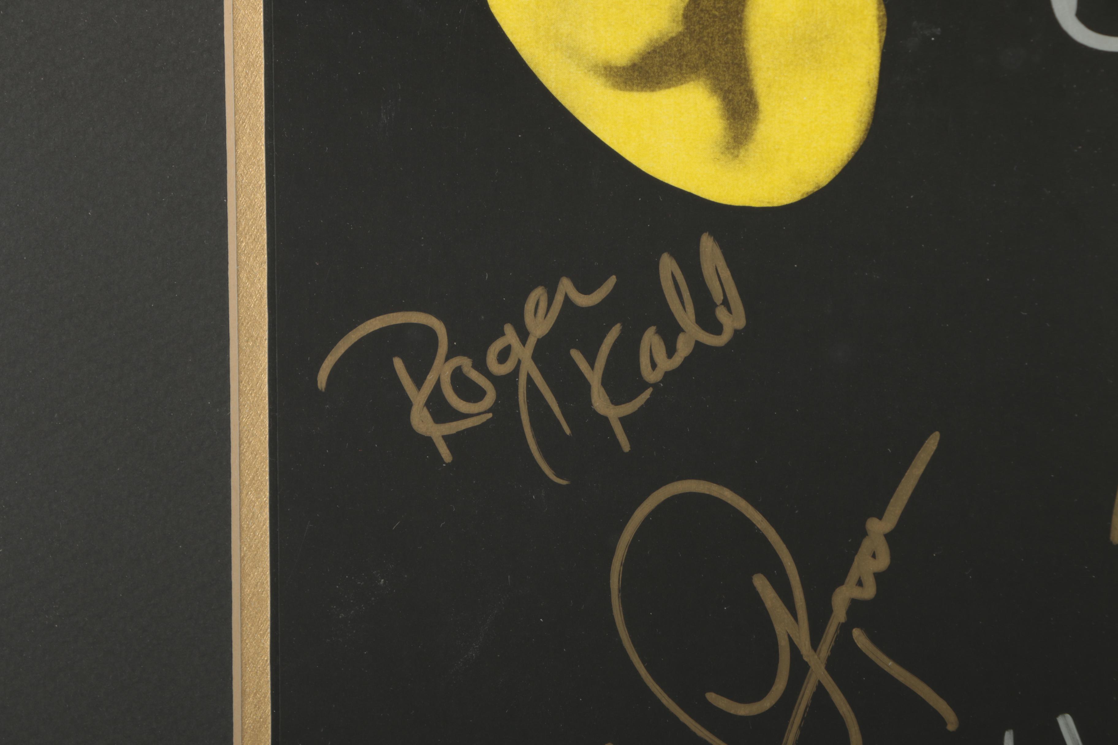 Cast Signed Offset Lithograph on Paper Poster for "Cats"
