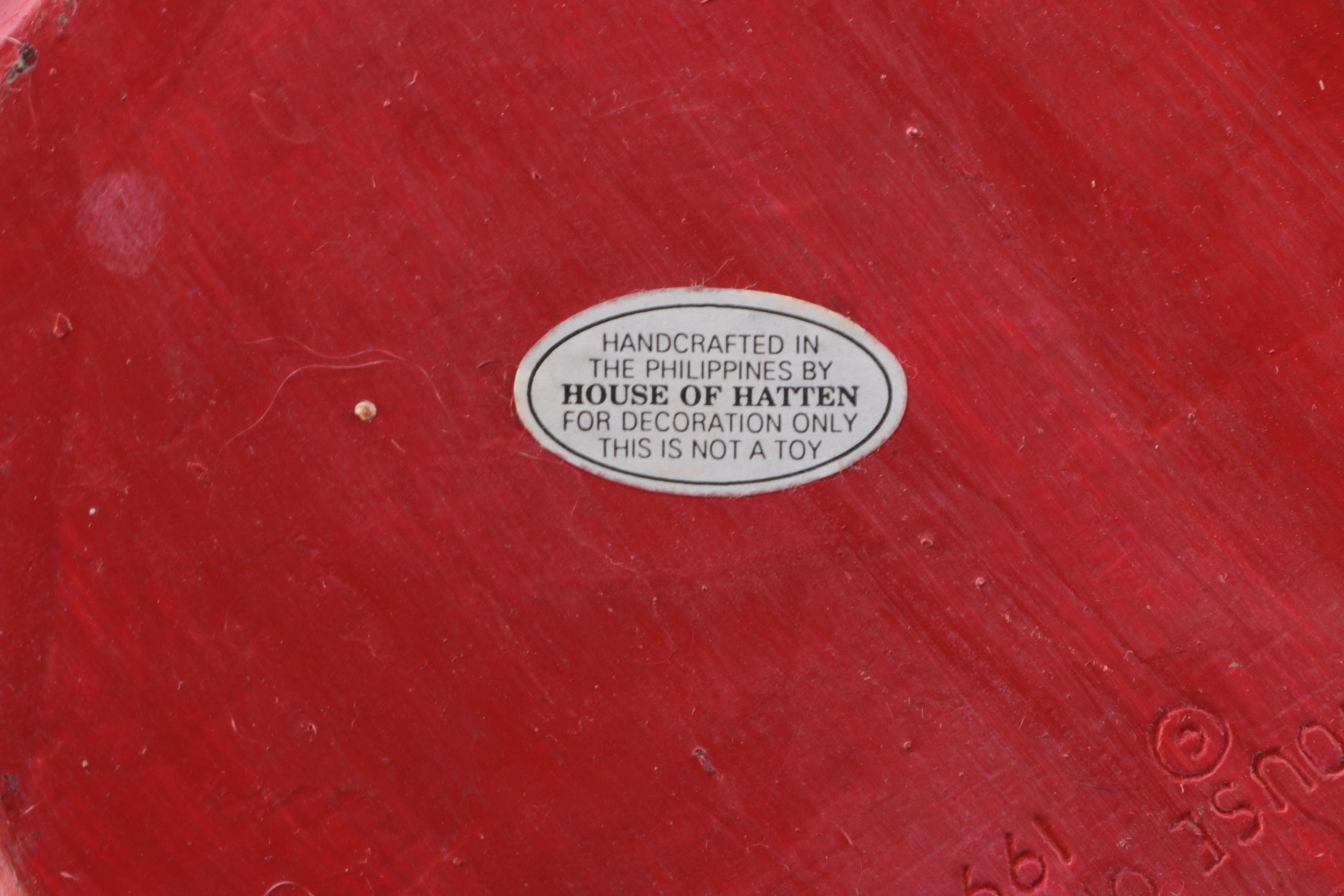 Hand Carved Noah's Ark and Animal Wood Figures