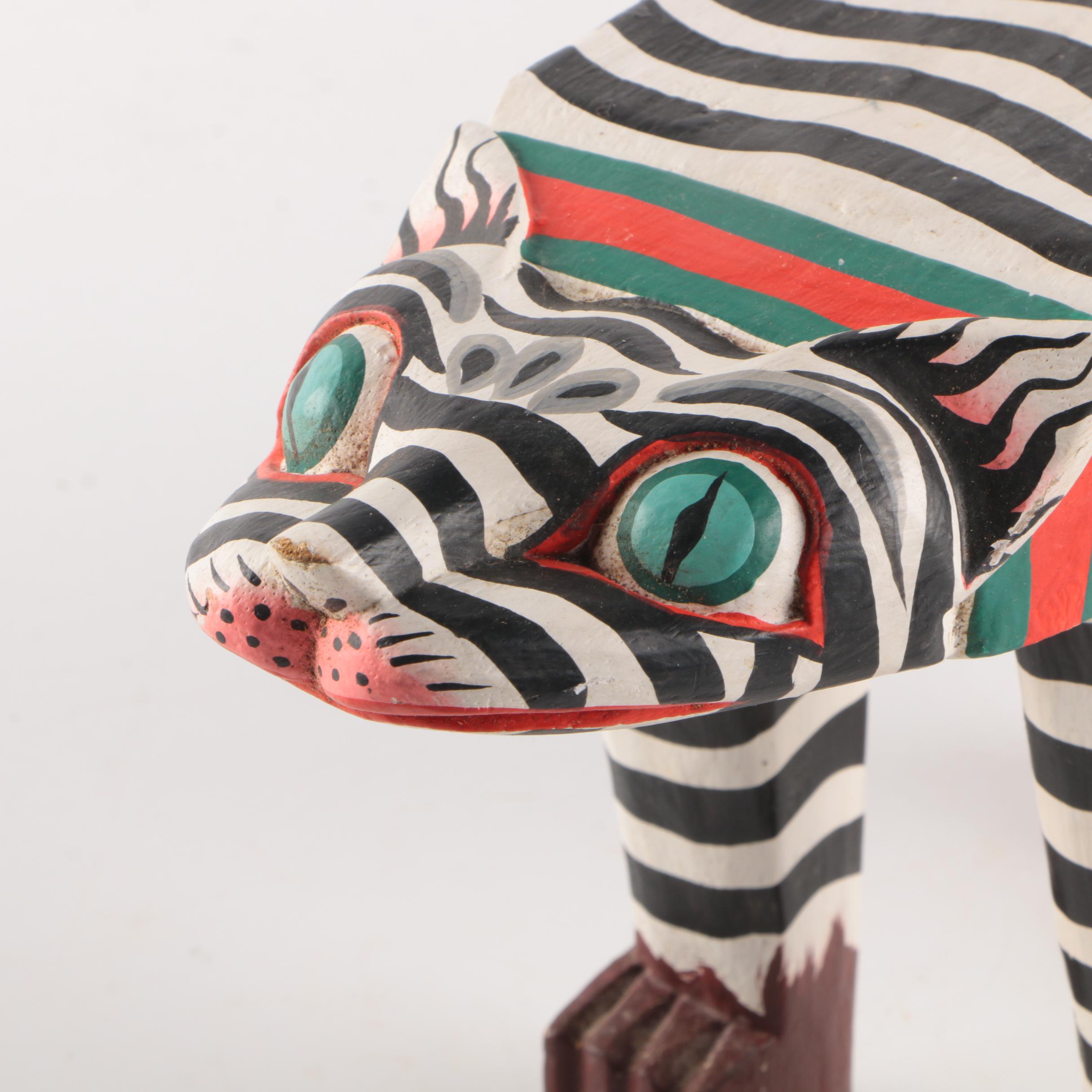 Wooden Cat Stand and Photograph Frame