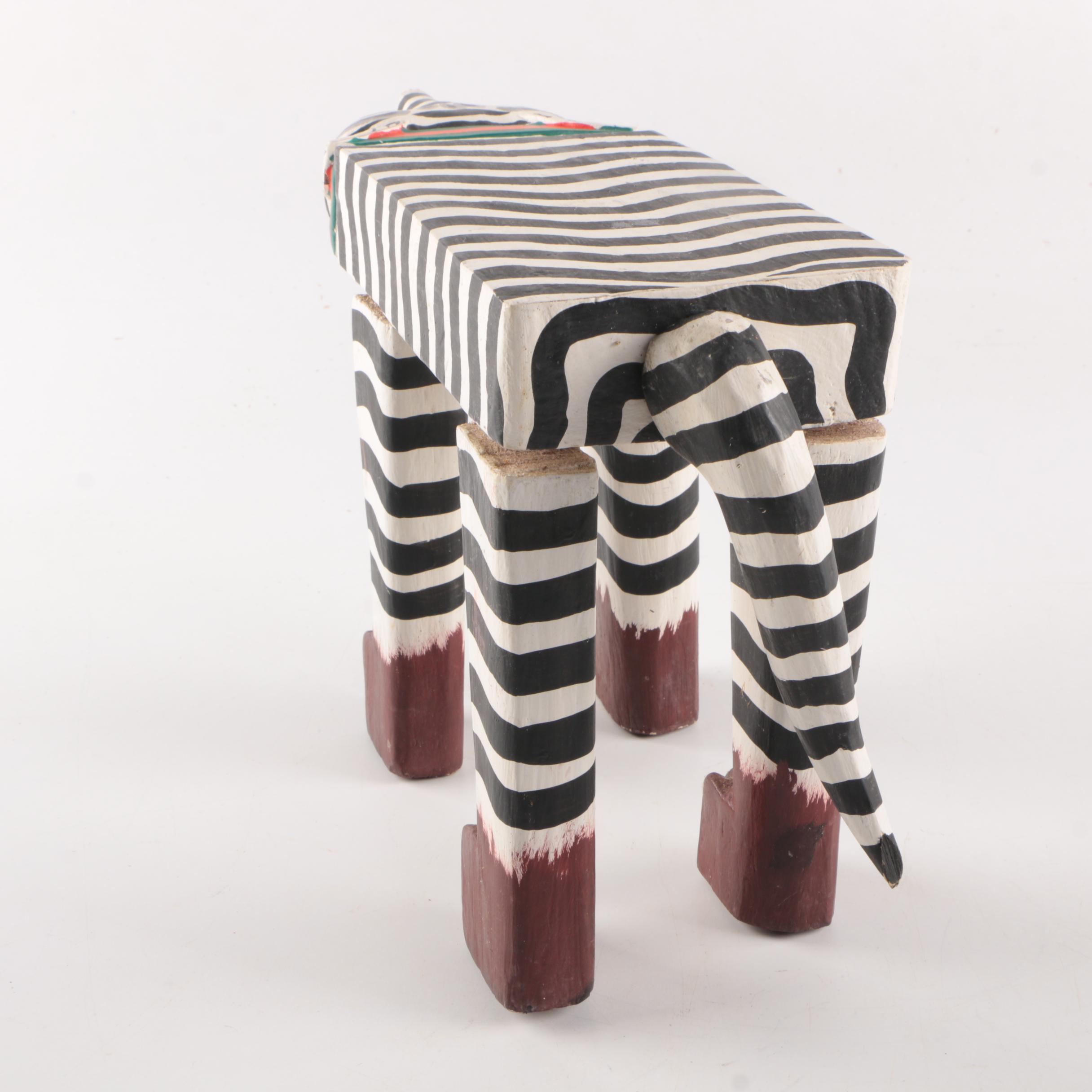 Wooden Cat Stand and Photograph Frame