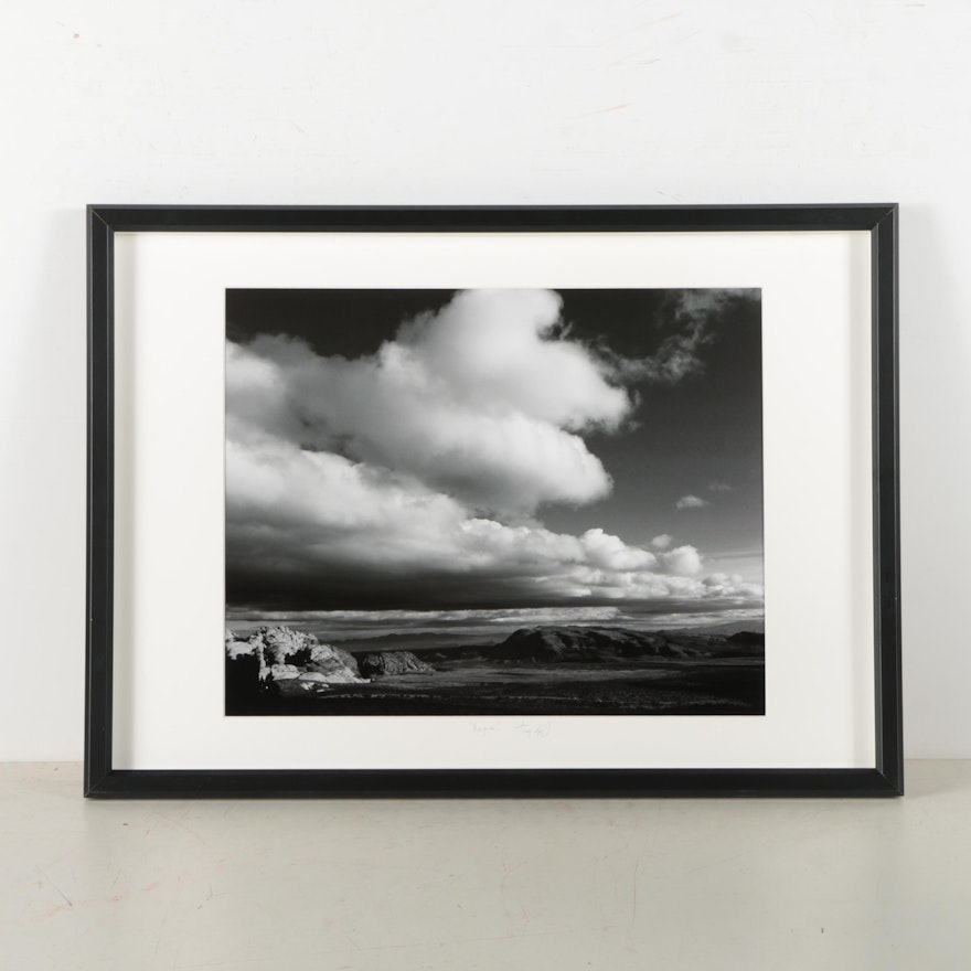 Giclee Print of Black and White Photograph "Mojave"