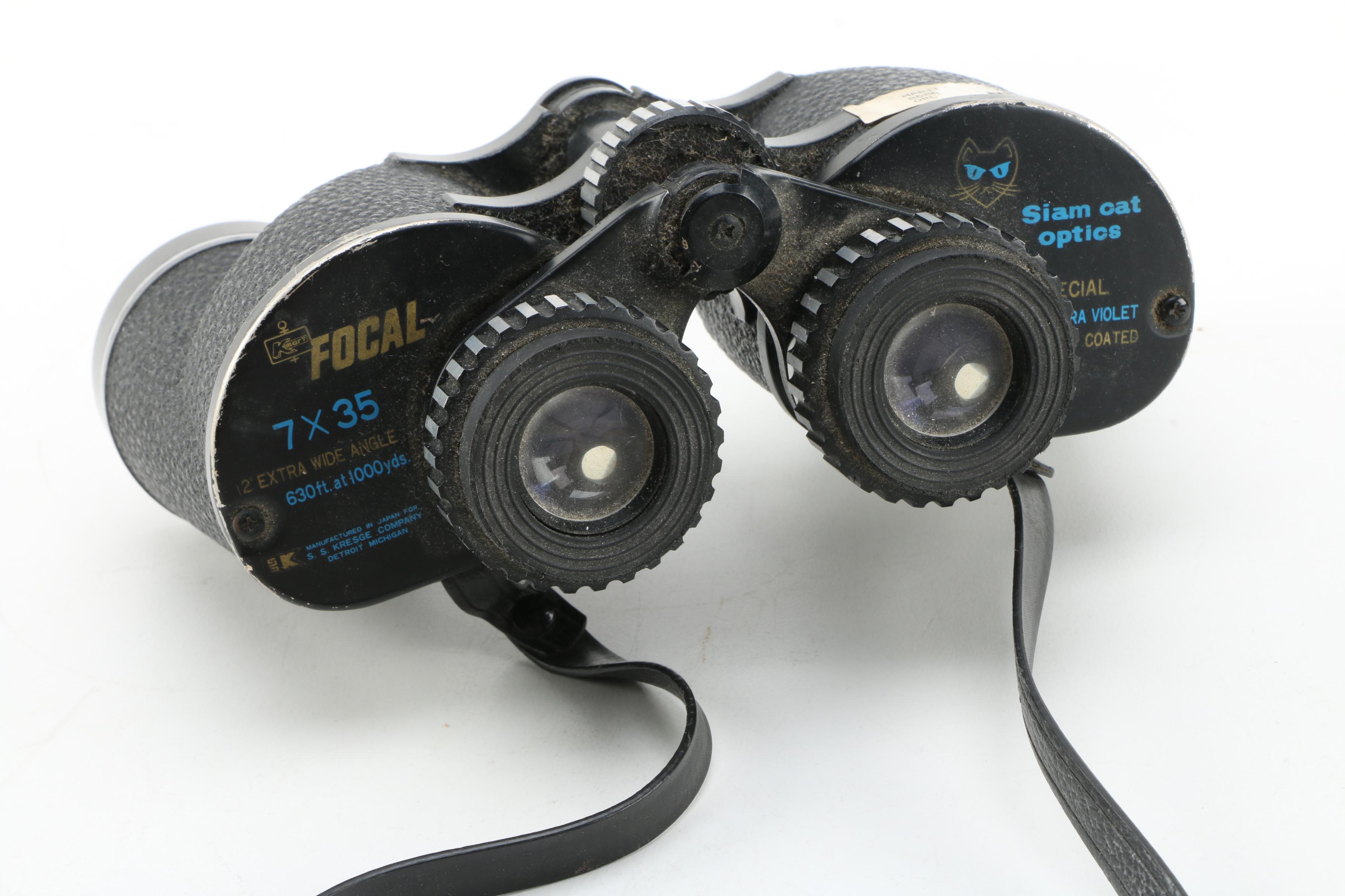 Vintage Kmart Precision Made Focal Binoculars