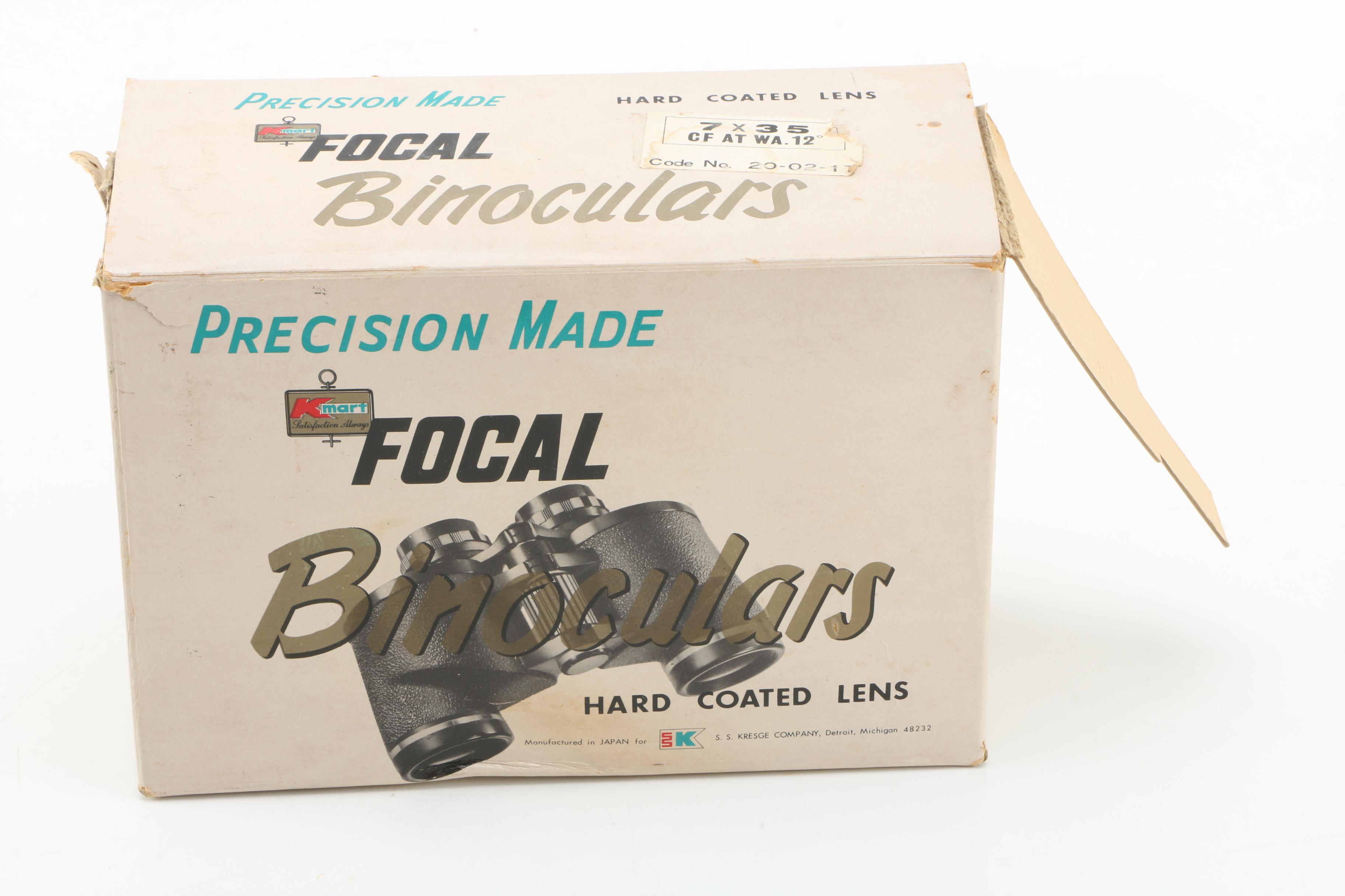 Vintage Kmart Precision Made Focal Binoculars