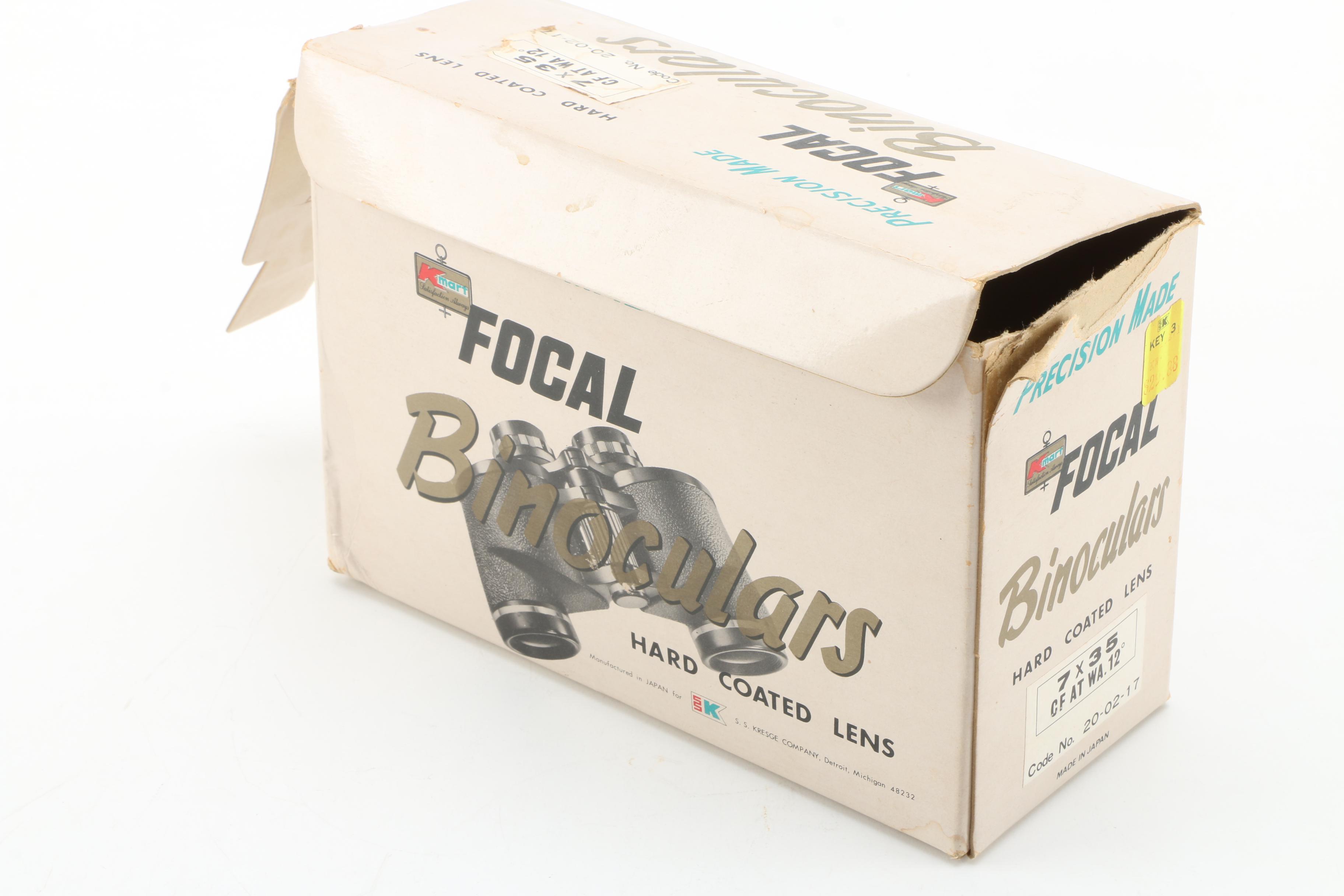 Vintage Kmart Precision Made Focal Binoculars