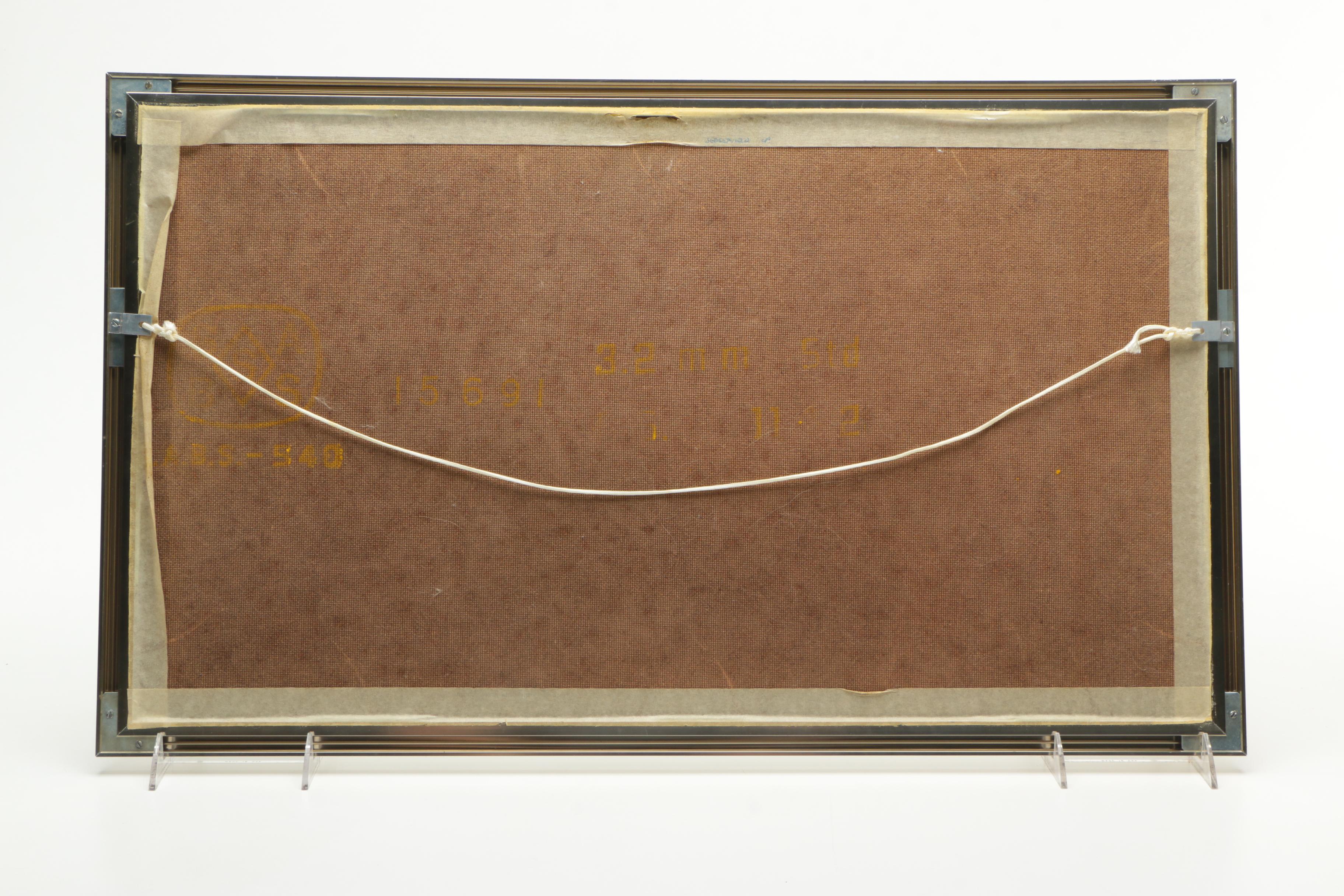 Clute 1991 Watercolor Painting on Paper of Beach Landscape