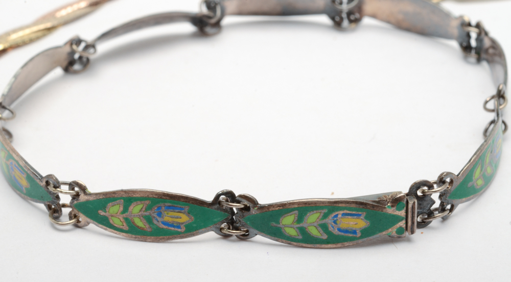 Sterling Silver Jewelry Including Necklace, Bracelets and Charms