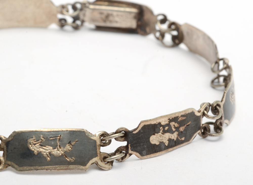 Sterling Silver Jewelry Including Necklace, Bracelets and Charms