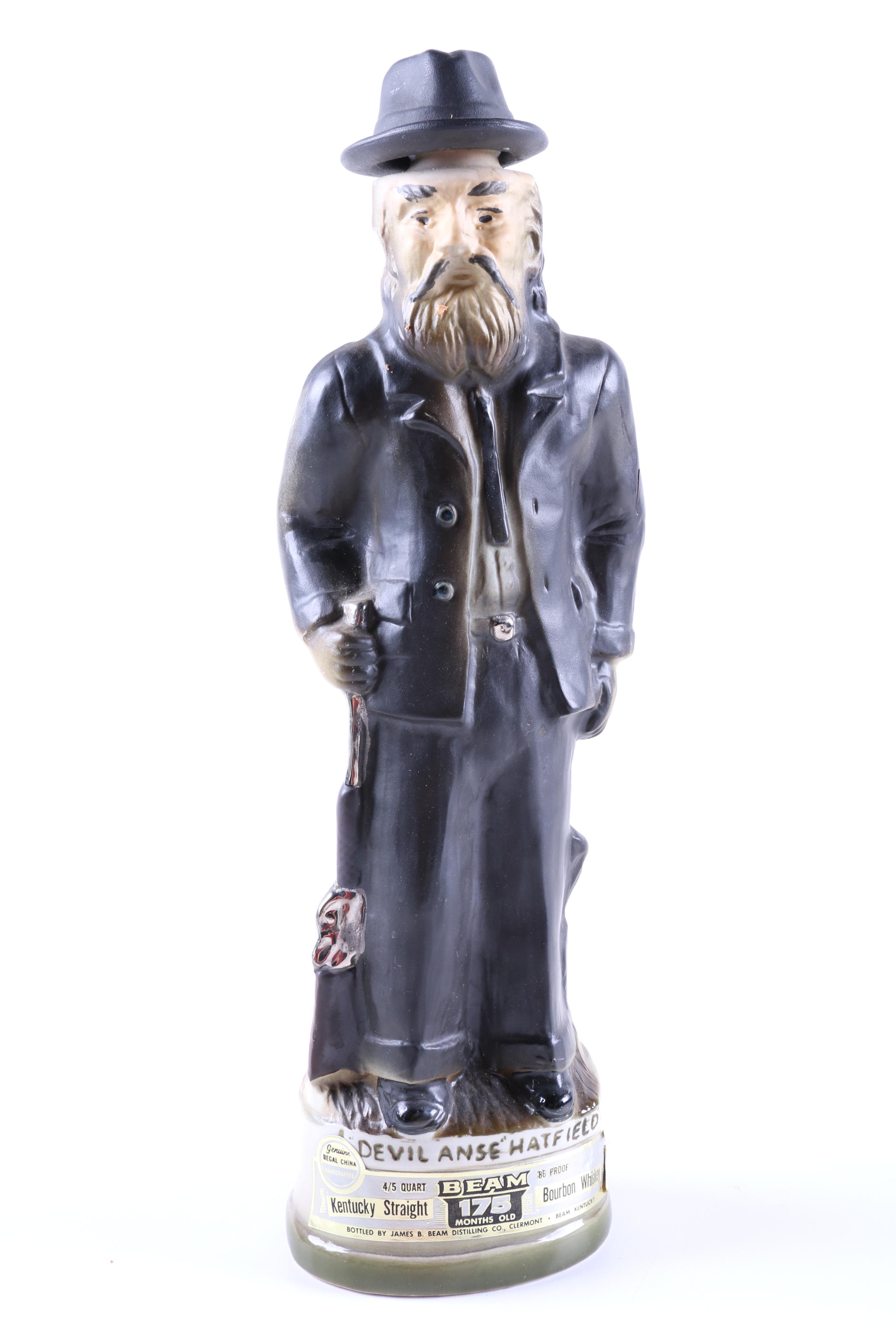 Vintage Liquor Decanters Including Beam