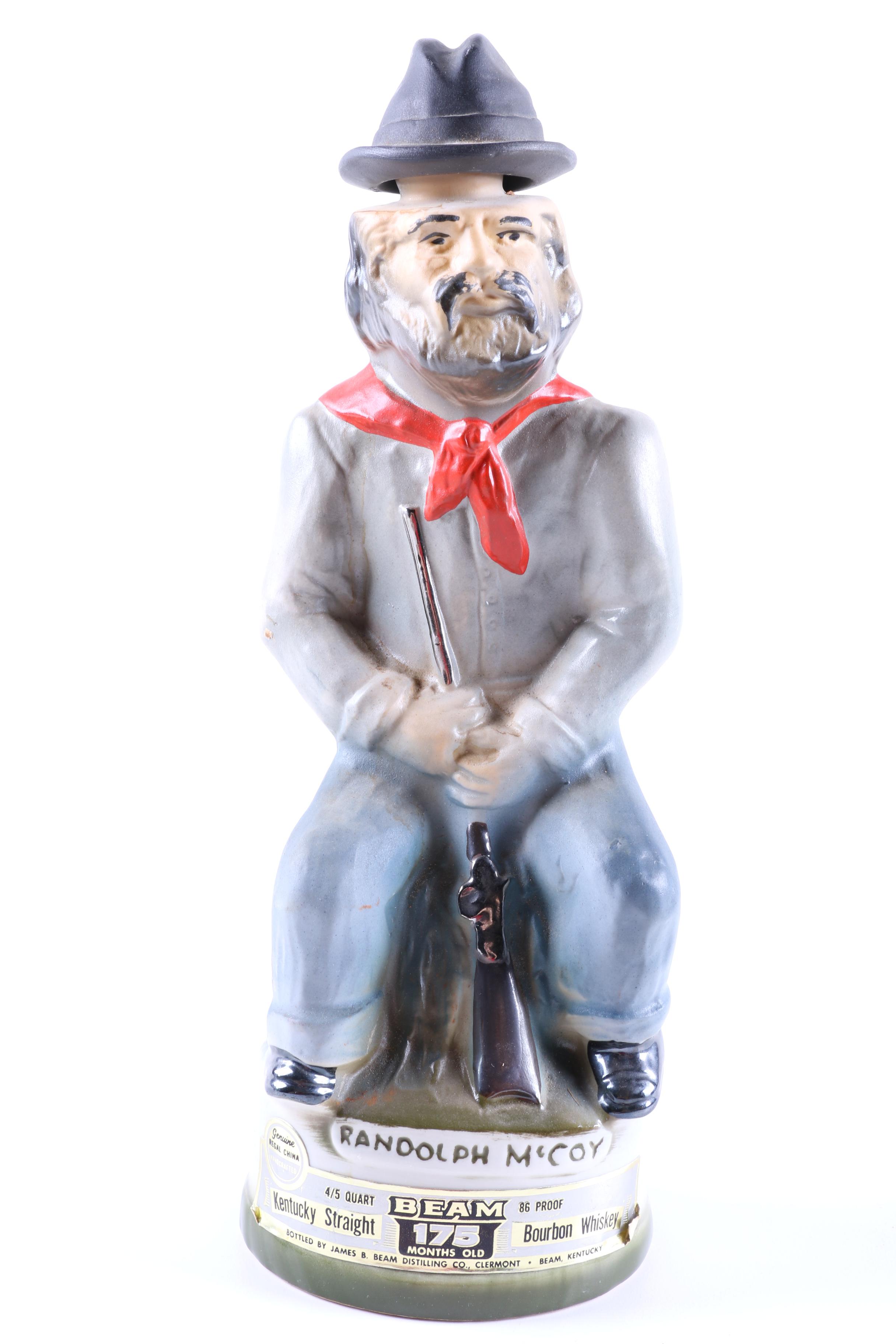 Vintage Liquor Decanters Including Beam