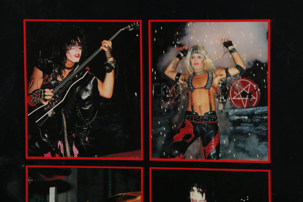 Motley Crue World Tour Program Offset Lithograph