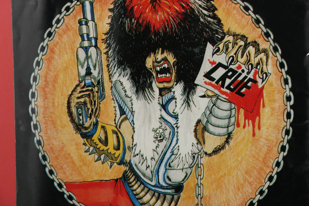 Motley Crue World Tour Program Offset Lithograph