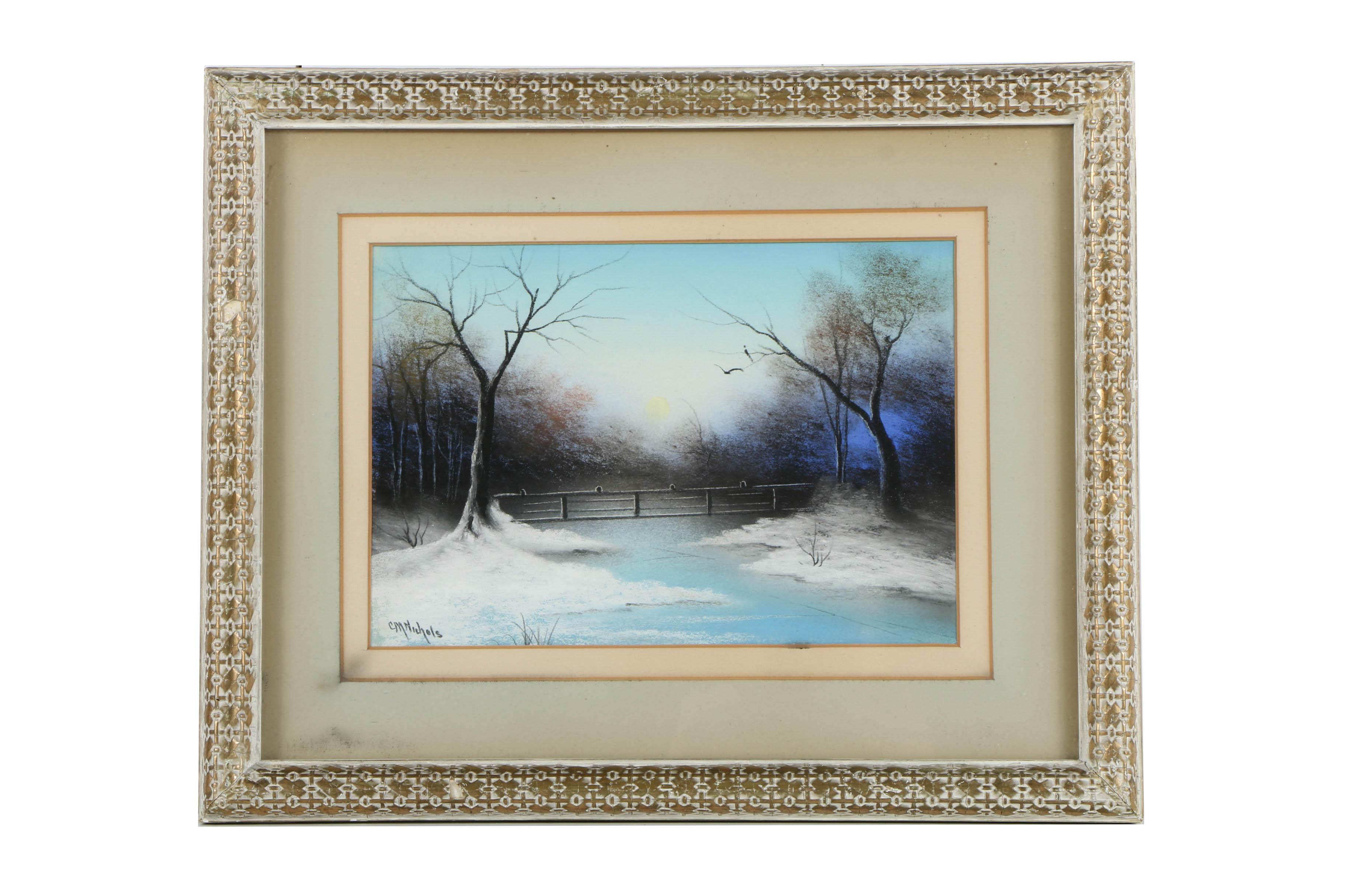 Catherine Maude Nichols Pastel Drawings of Landscapes