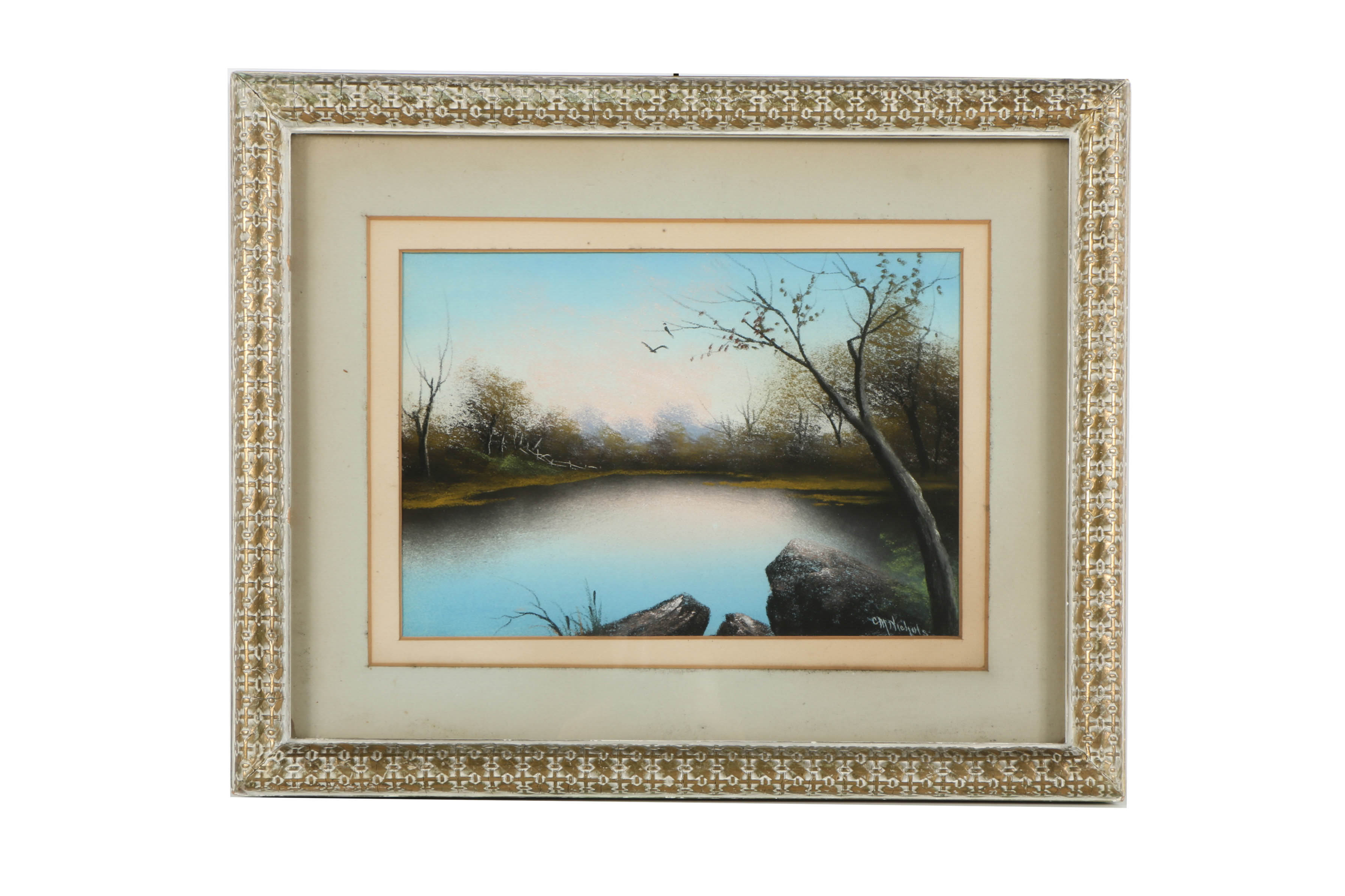 Catherine Maude Nichols Pastel Drawings of Landscapes